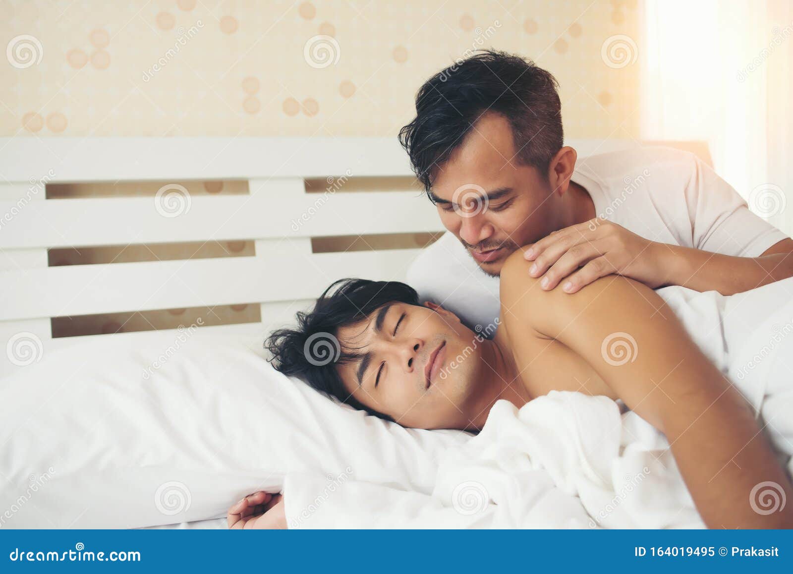 Gay Couple Love Time Stock Image Image Of Passion Kiss 164019495