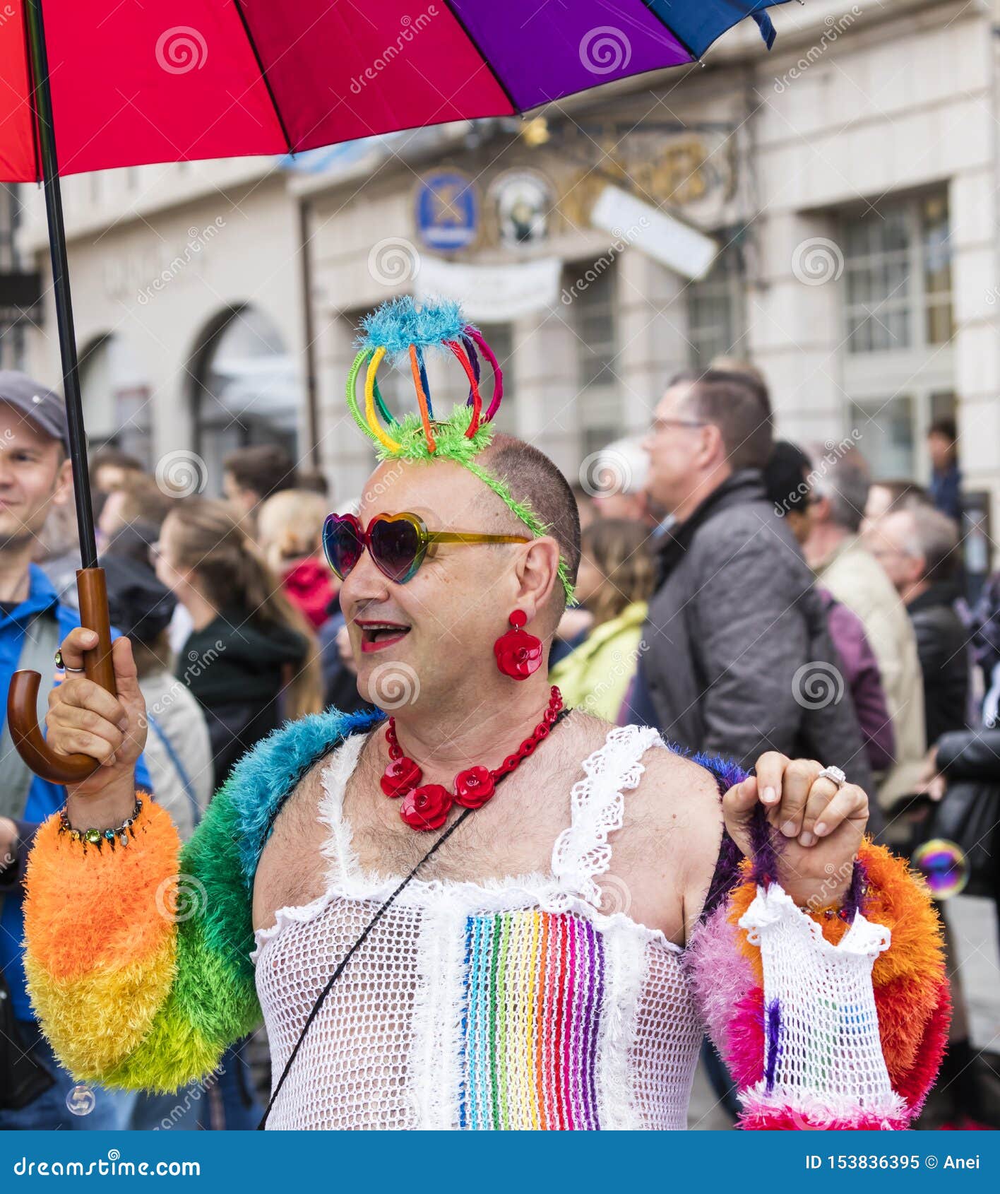 Seaport Not fashionable Executable 2019: a Gay Man in an Exquisite Rainbow Costume Attending the Gay Pride  Parade Also Known As Christopher Street Day CSD,Munich Editorial Image -  Image of celebration, exquisite: 153836395