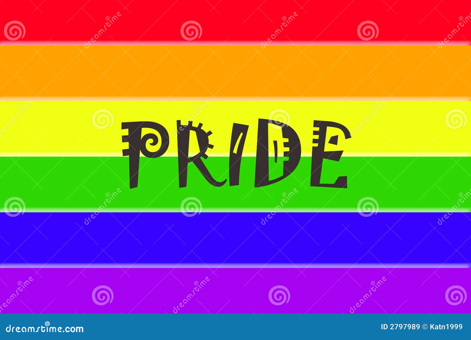Gay Pride Flag Stock Illustration Illustration Of Colours
