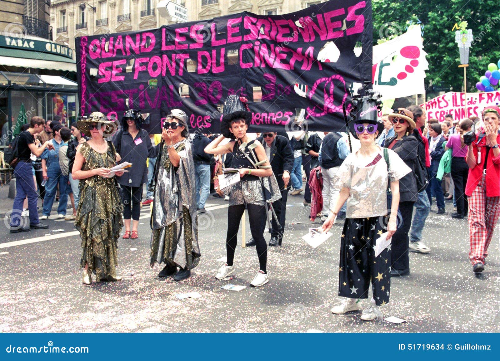 Gay Pride Paris Editorial Stock Image Image Of Music 51719634