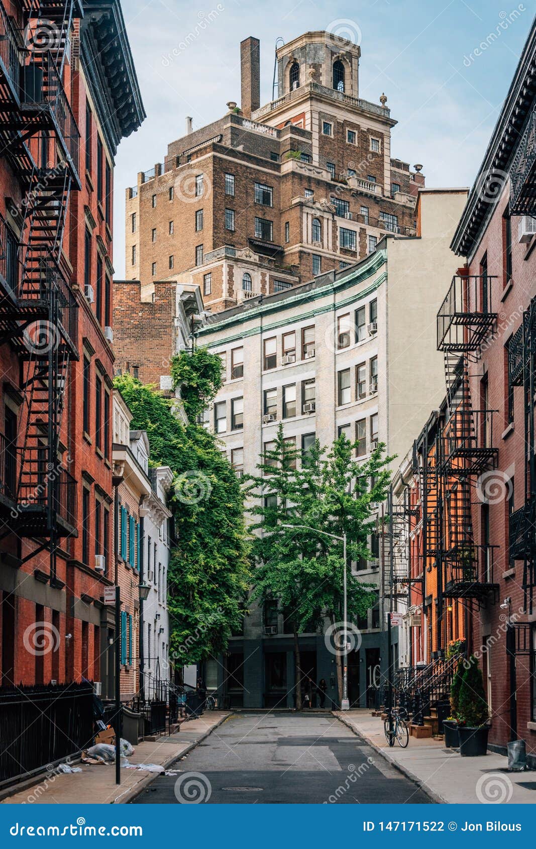 Gay Street In Greenwich Village Manhattan New York City Editorial Photography Image Of Beautiful United