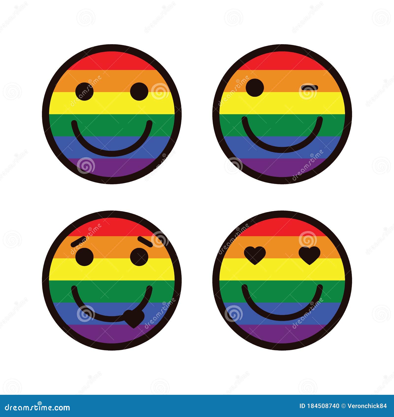 Rainbow Happy Face 3x5' Flag 36x60" Rainbow Pride Smiley Face NEW Gay Pride 