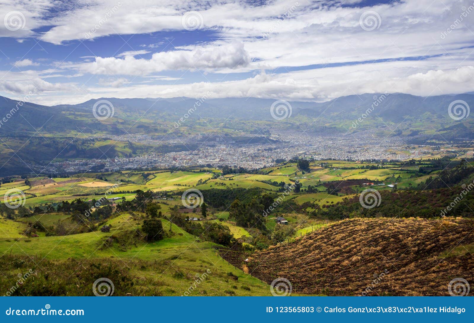 a gaze to the south. san juan de pasto - colombia
