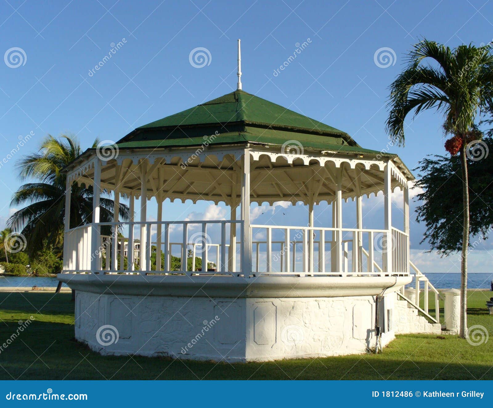 Gazebo bandstand stock photo. Image of bandstand, gazebo 1812486
