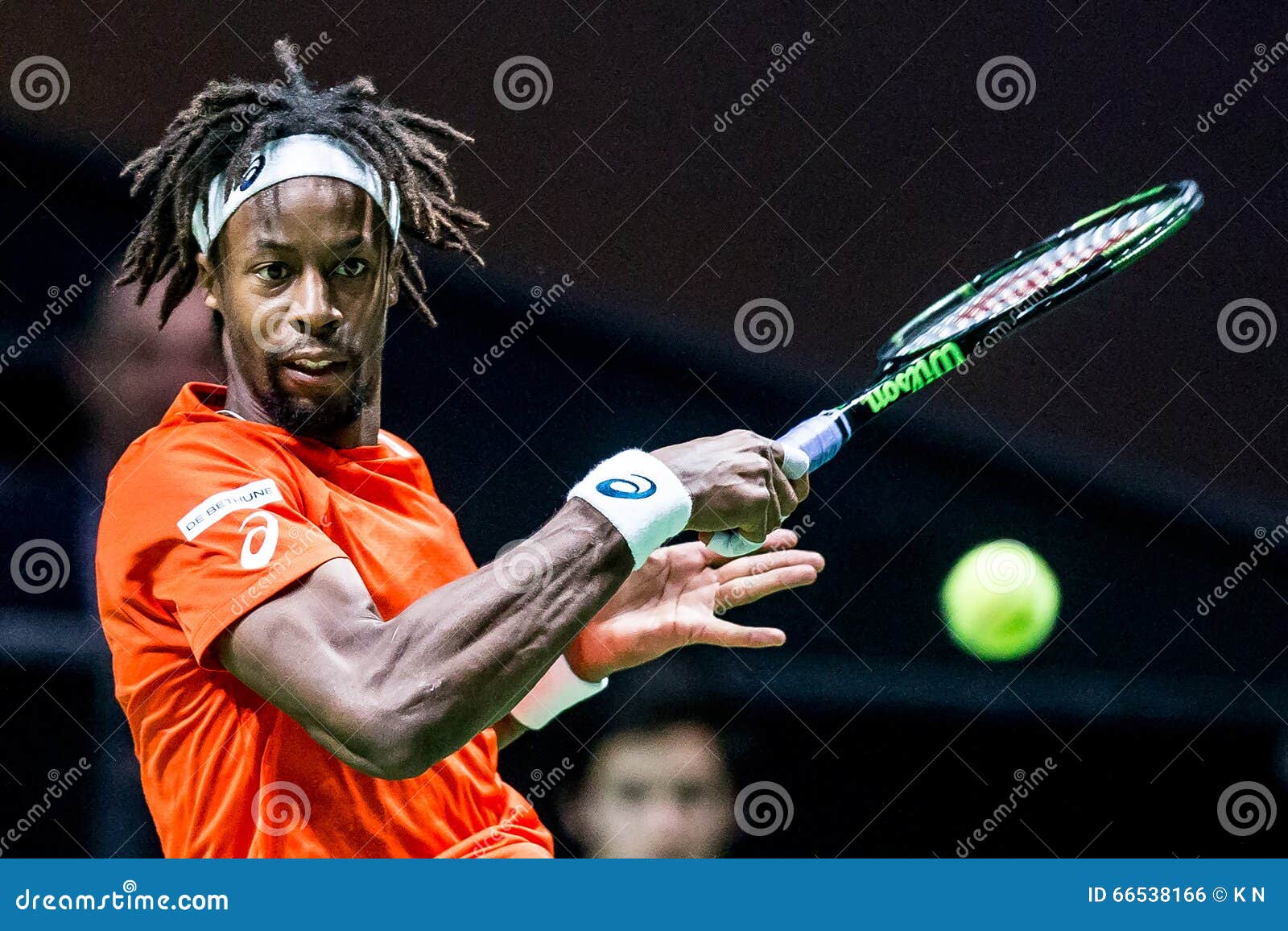 Gaël Monfils ATP World Tour Tennis Tournament Editorial Photo Image