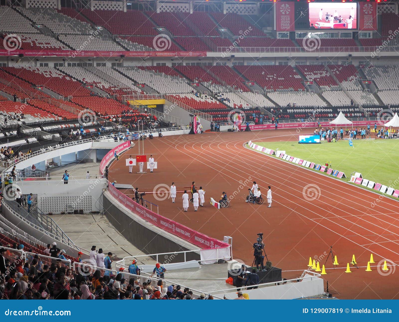 GBK Sports Complex in Senayan. Editorial Stock Image - Image of complex