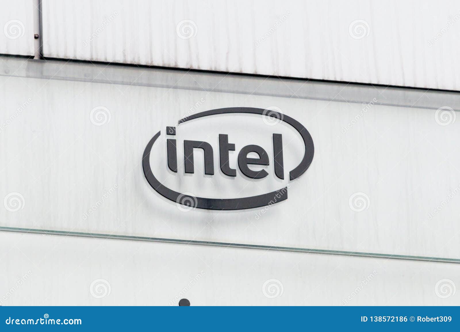 intel logo black