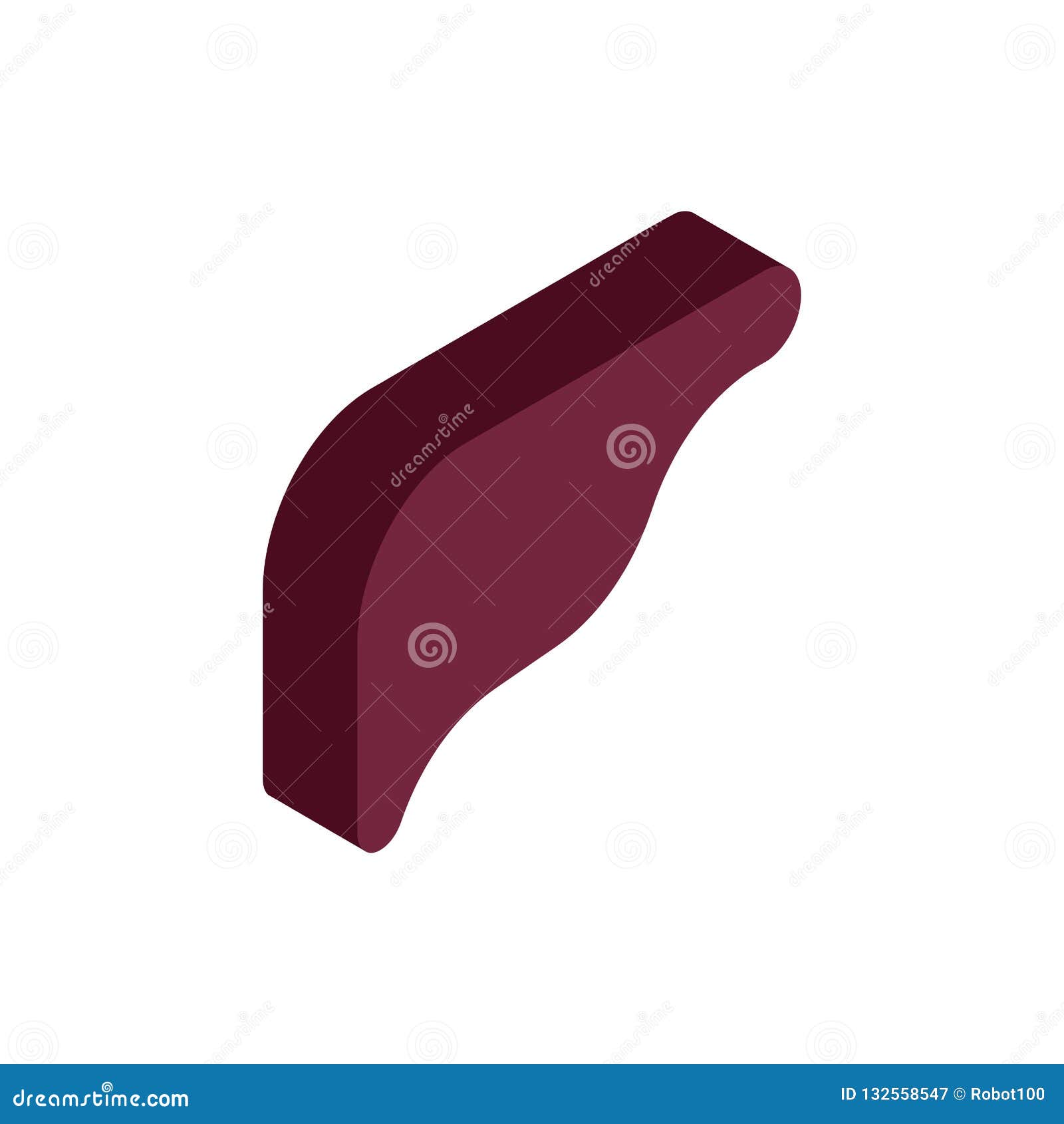 Geisoleerd Lever Isometrisch Intern 3d Orgaan Anatomie Van Menselijk Bo Vector Illustratie Illustratie Bestaande Uit Voedsel Intern