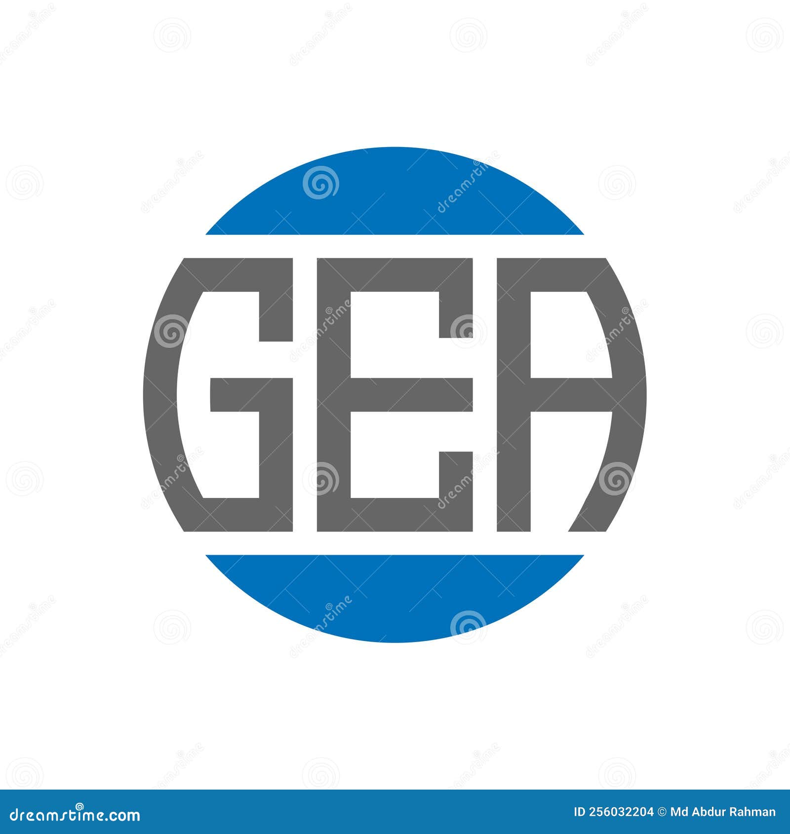 gea letter logo  on white background. gea creative initials circle logo concept. gea letter 