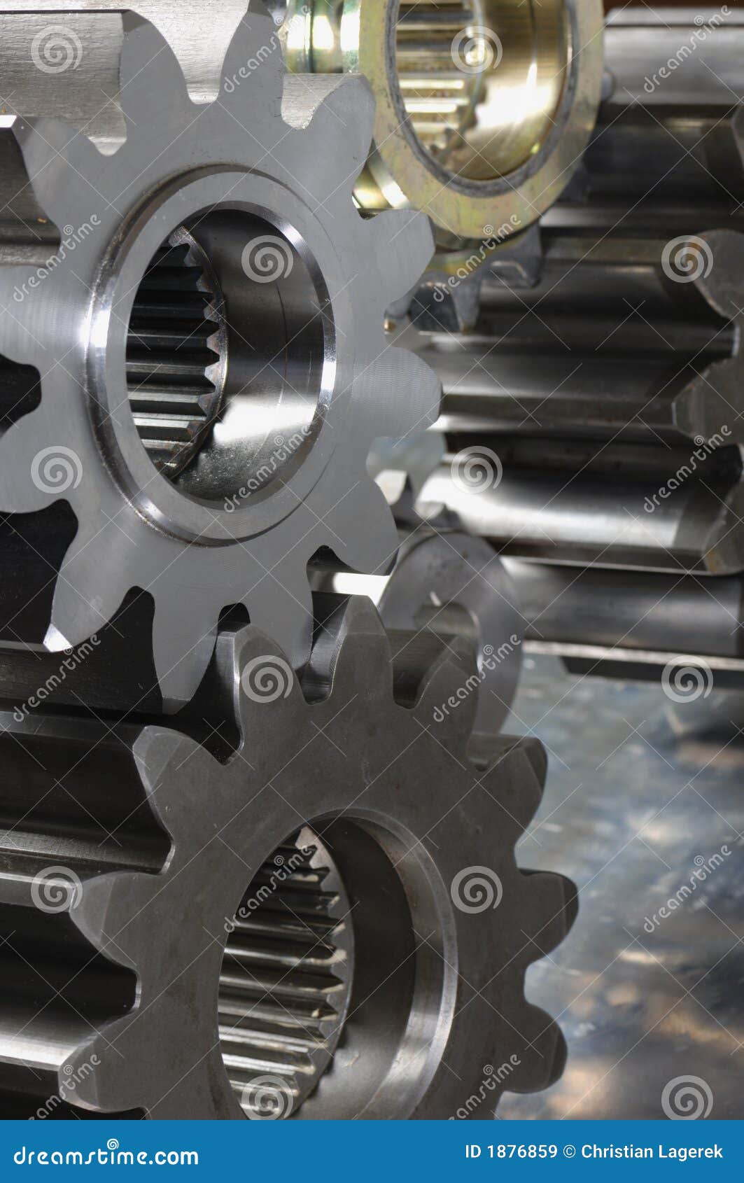 Gearassembly ideas stock image. Image of connecting, idea 1876859