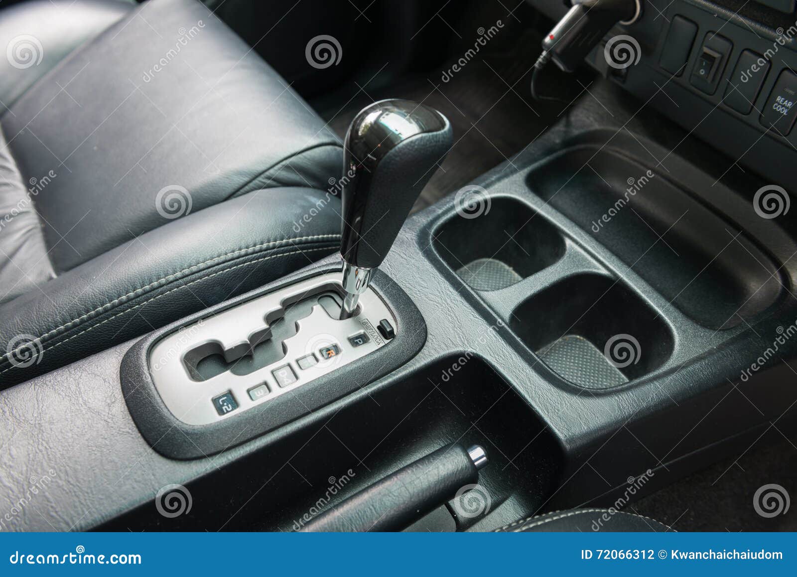 Gear Auto Position P Parking Stock Photo Image of modern, lever 72066312