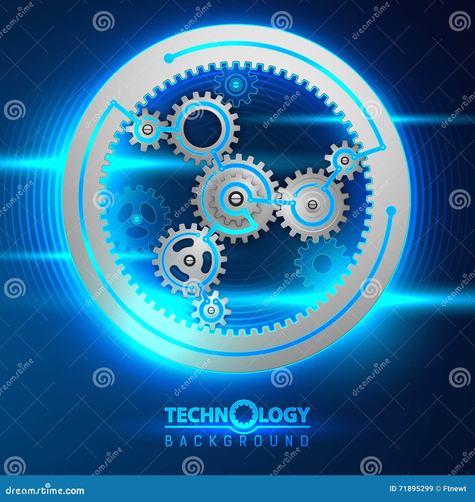 Gear background 32 stock illustration. Illustration of banner - 71895299