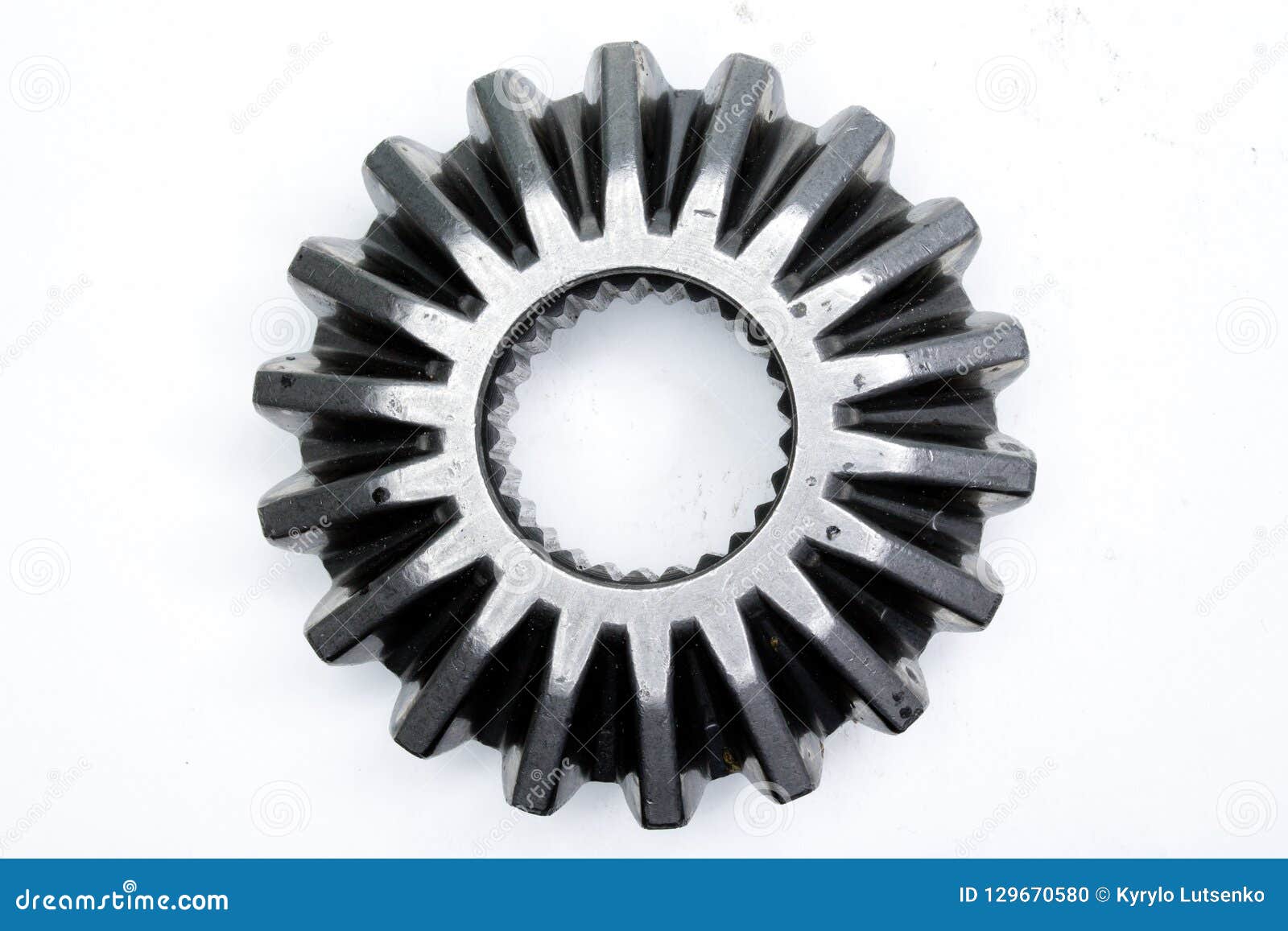 Gear Isolated on White Background Stock Photo - Image of clean