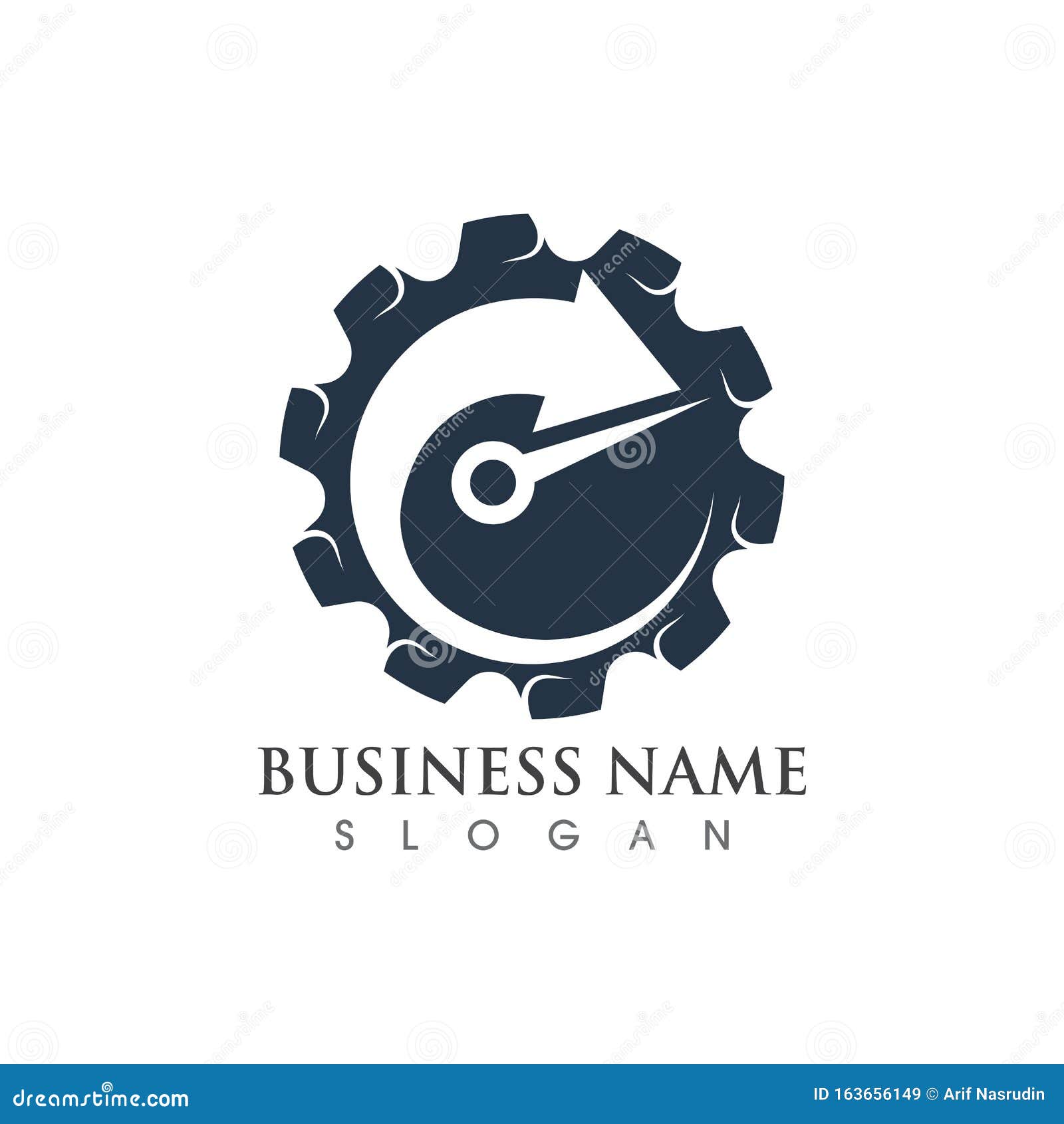 Gear Logo Template Vector Icon Illustration Stock Illustration