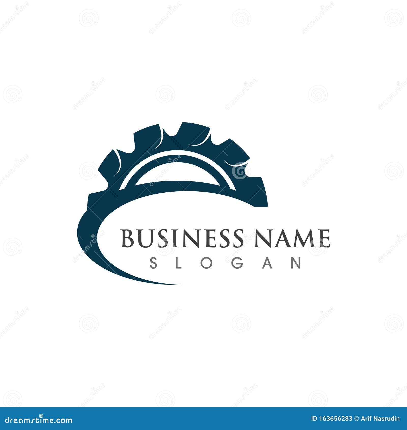Gear Logo Template Vector Icon Illustration Stock Illustration