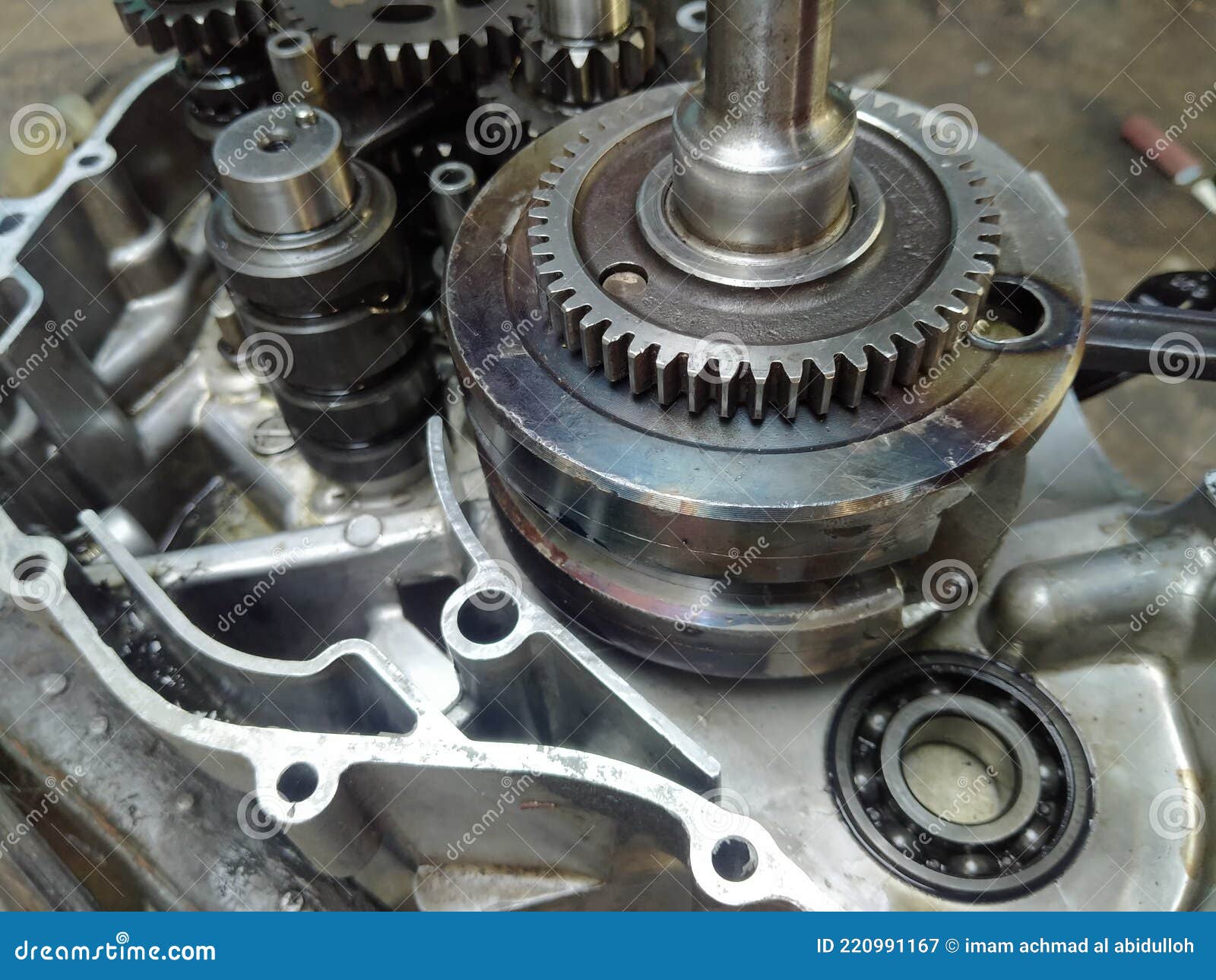 Gear Part Machine Motorcycles Stock Image Image of engine, wheel