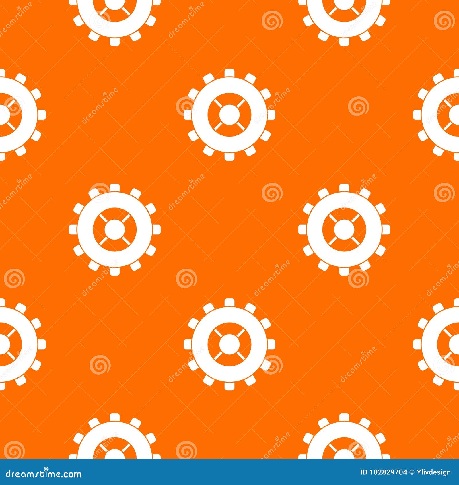 Gear pattern seamless stock vector. Illustration of symbol 102829704