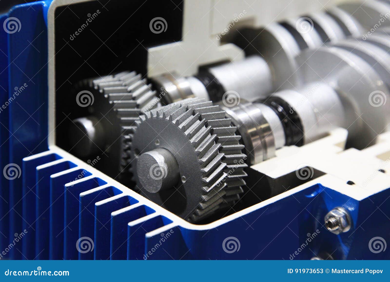 Gear pump drive stock image. Image of power, propeller 91973653