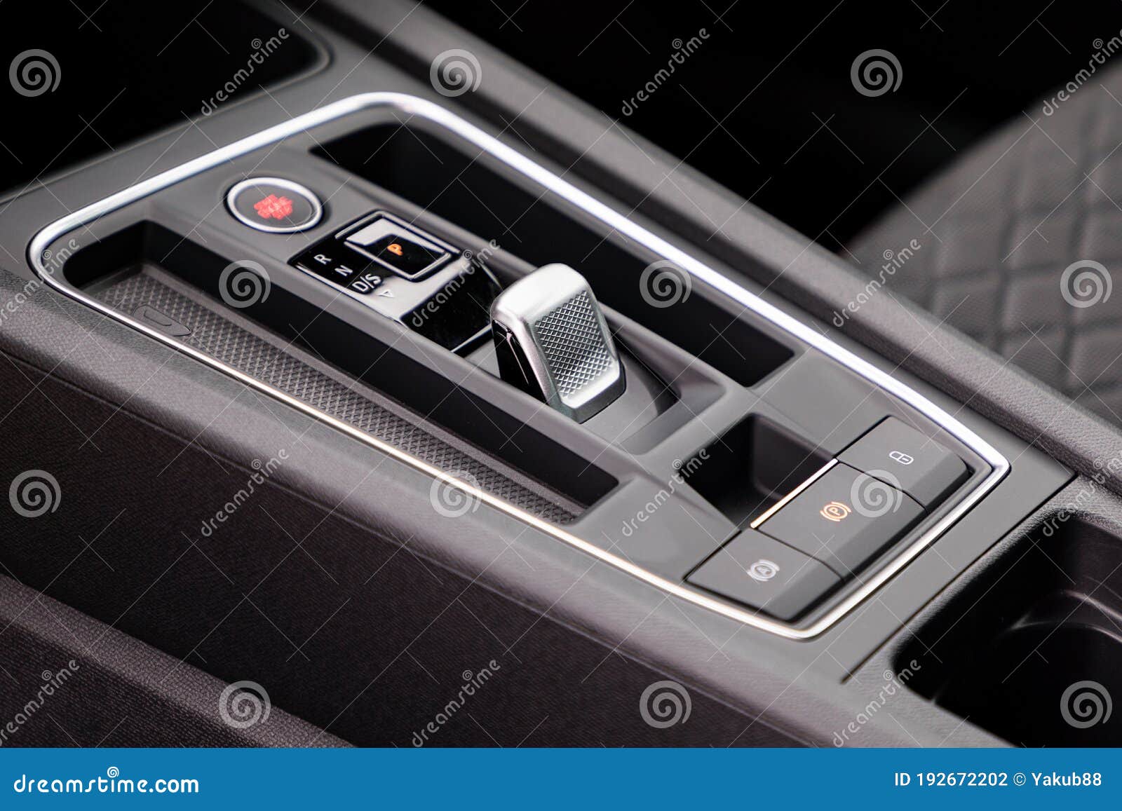 Gear shift in a car stock photo. Image of power, auto 192672202