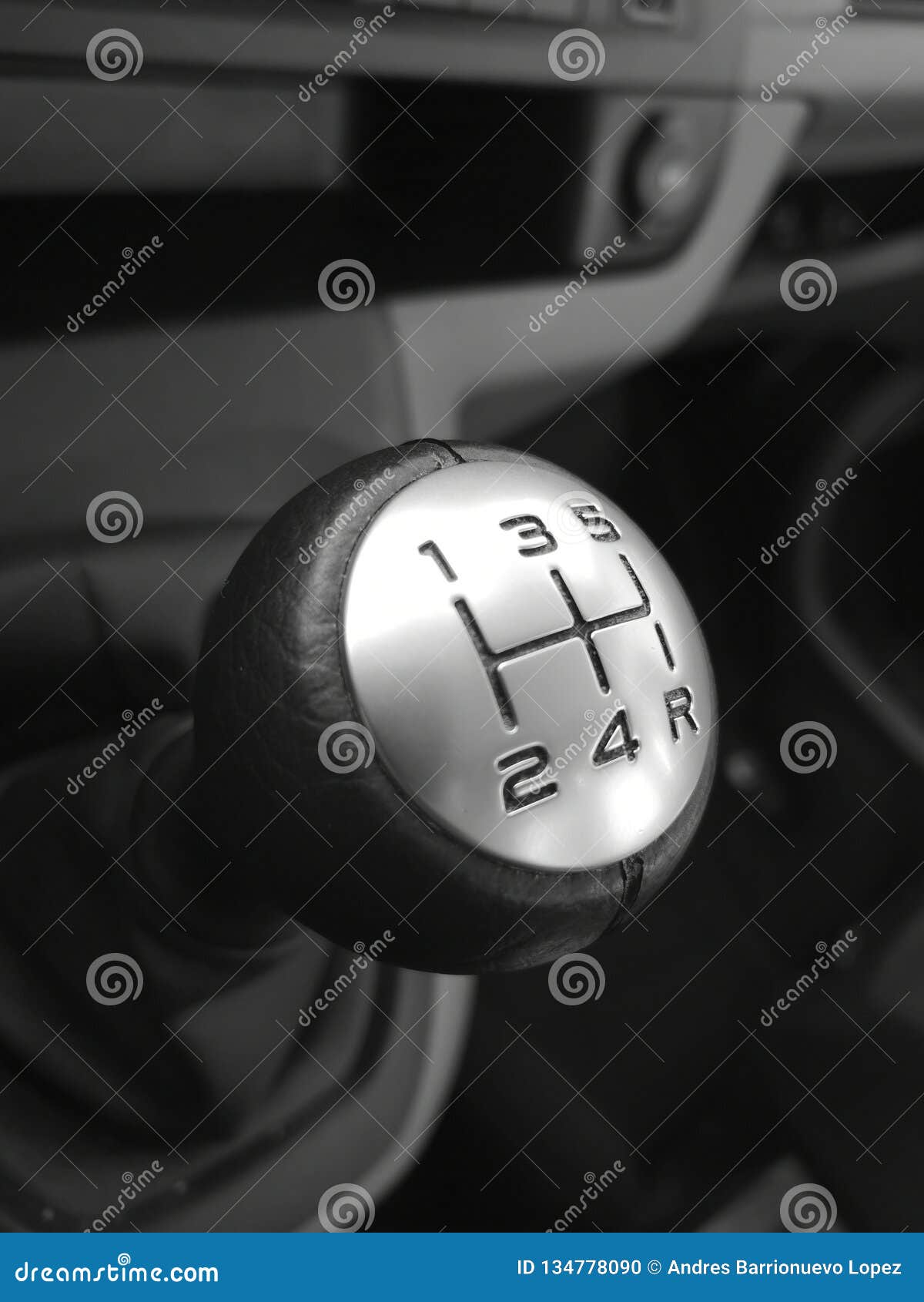 Gear Shift Lever in Black and White Stock Photo Image of vehicle
