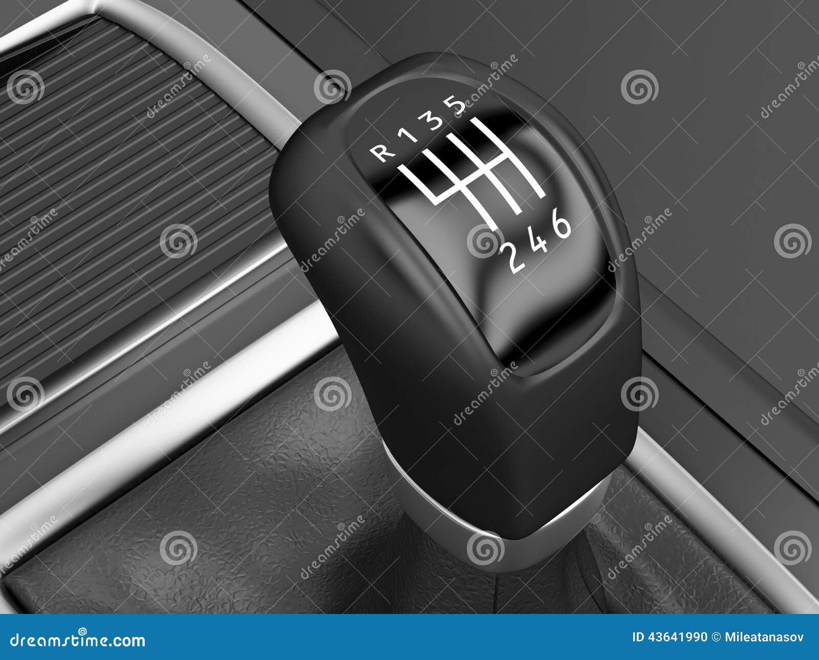 Gear stick stock illustration. Illustration of button 43641990