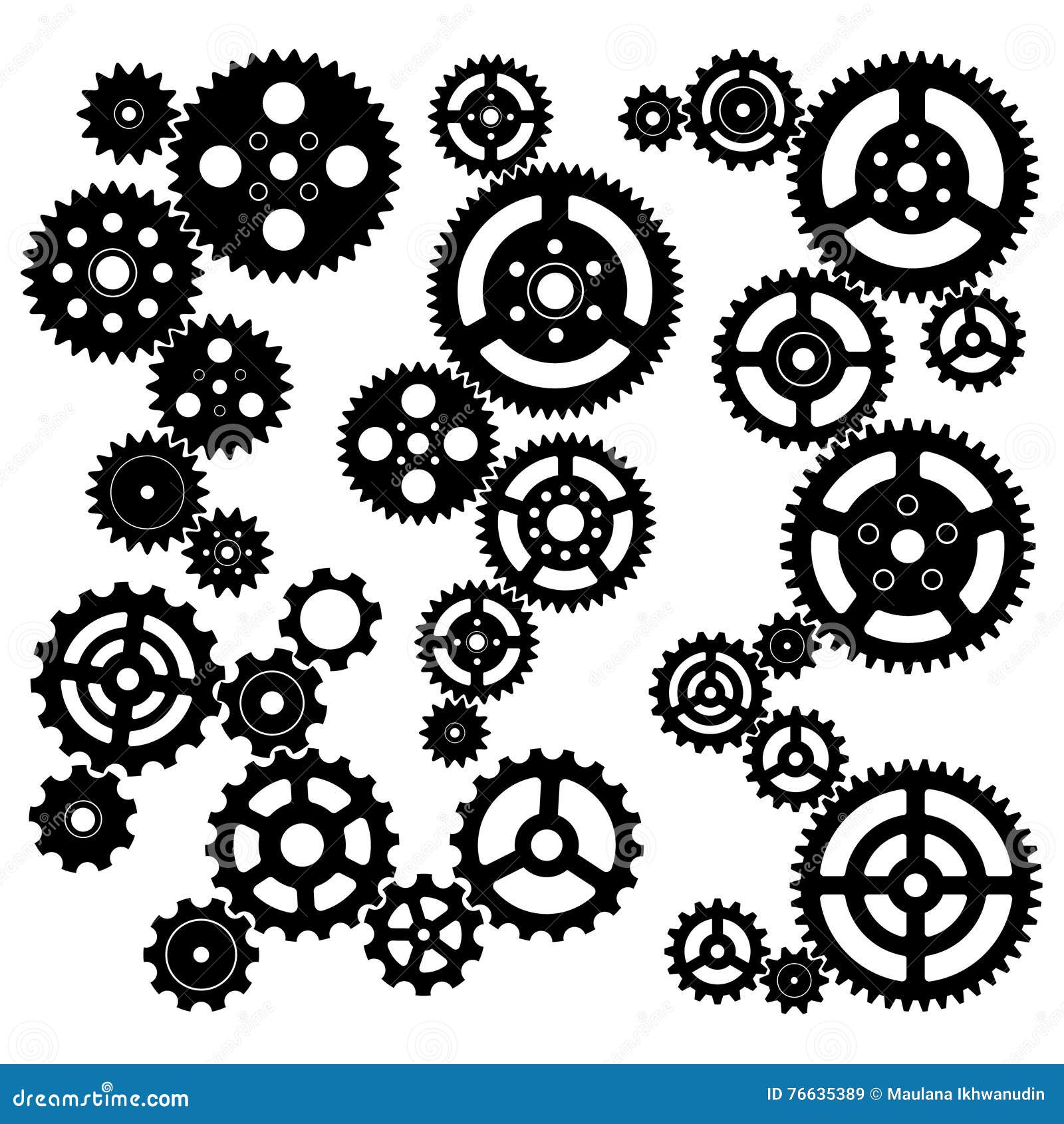 Gear Vector stock vector. Illustration of shape, engine - 76635389