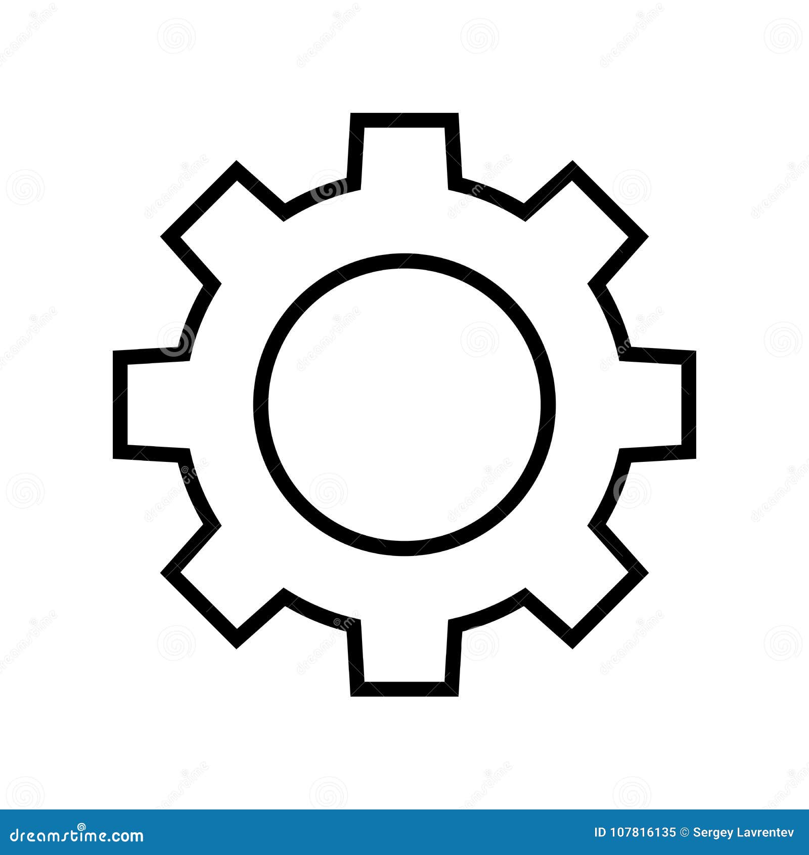 vector gear icons