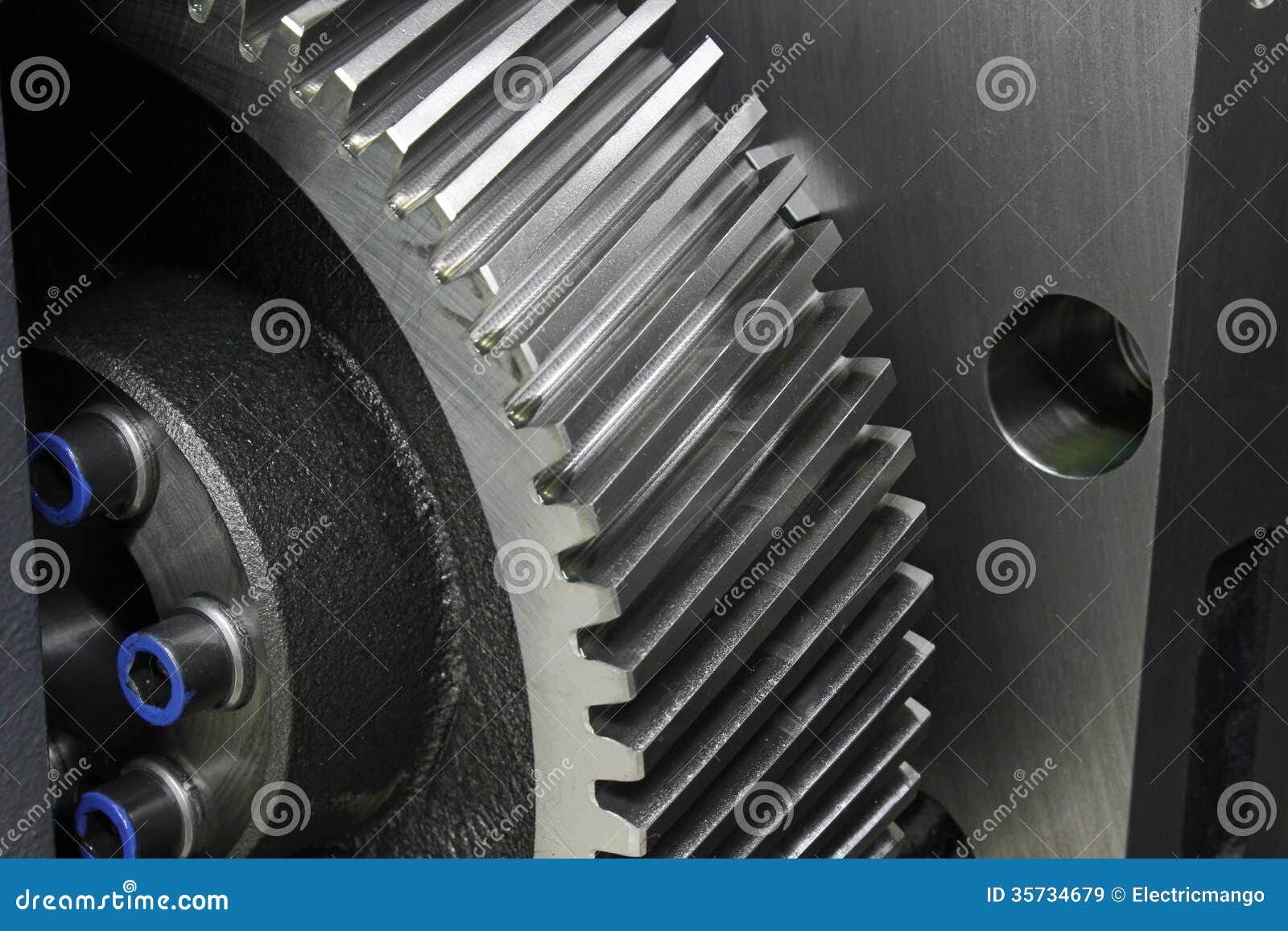 Gear wheel stock image. Image of mesh, metal, power, impulse 35734679