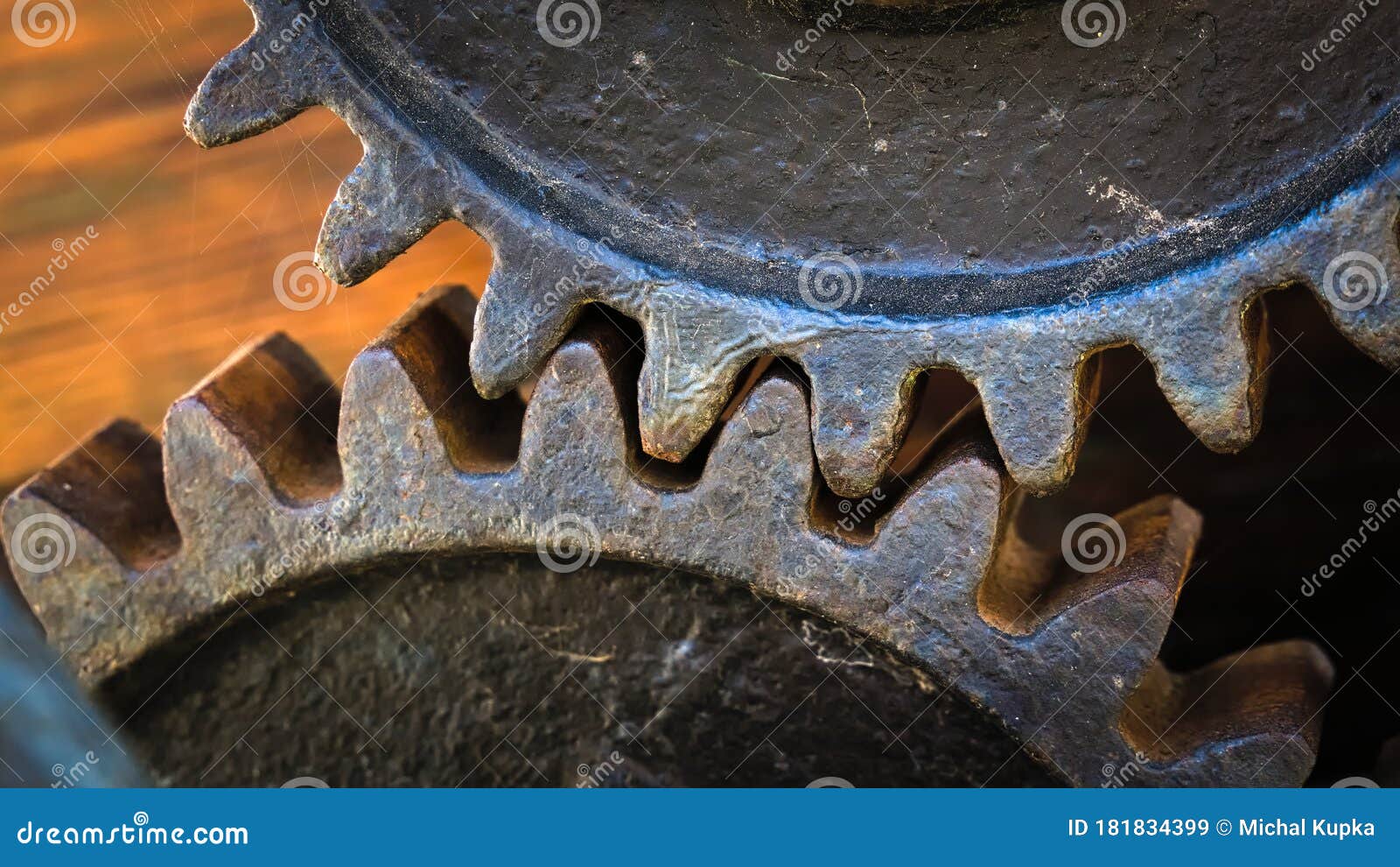 Metal Geared Servo With Its Top Portion Open So That Mechanism Of Gears