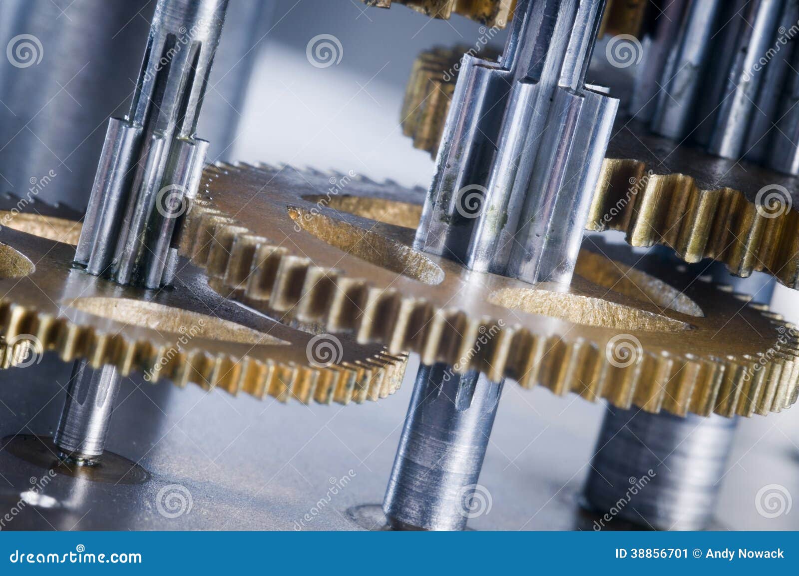 Gearing mechanism stock image. Image of toothed, gears - 38856701