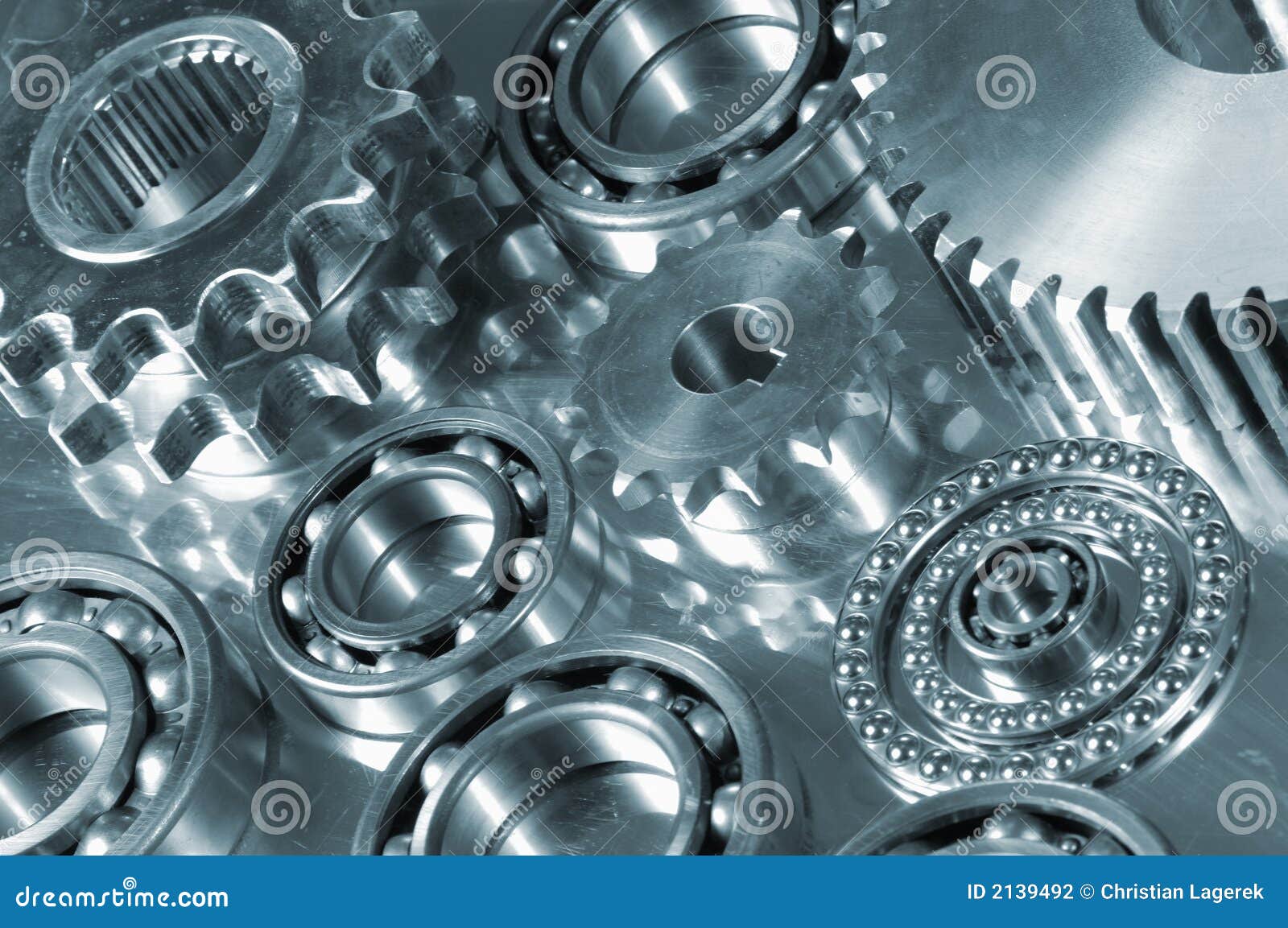 Gears and Bearings on Display Stock Photo Image of bearings, idea