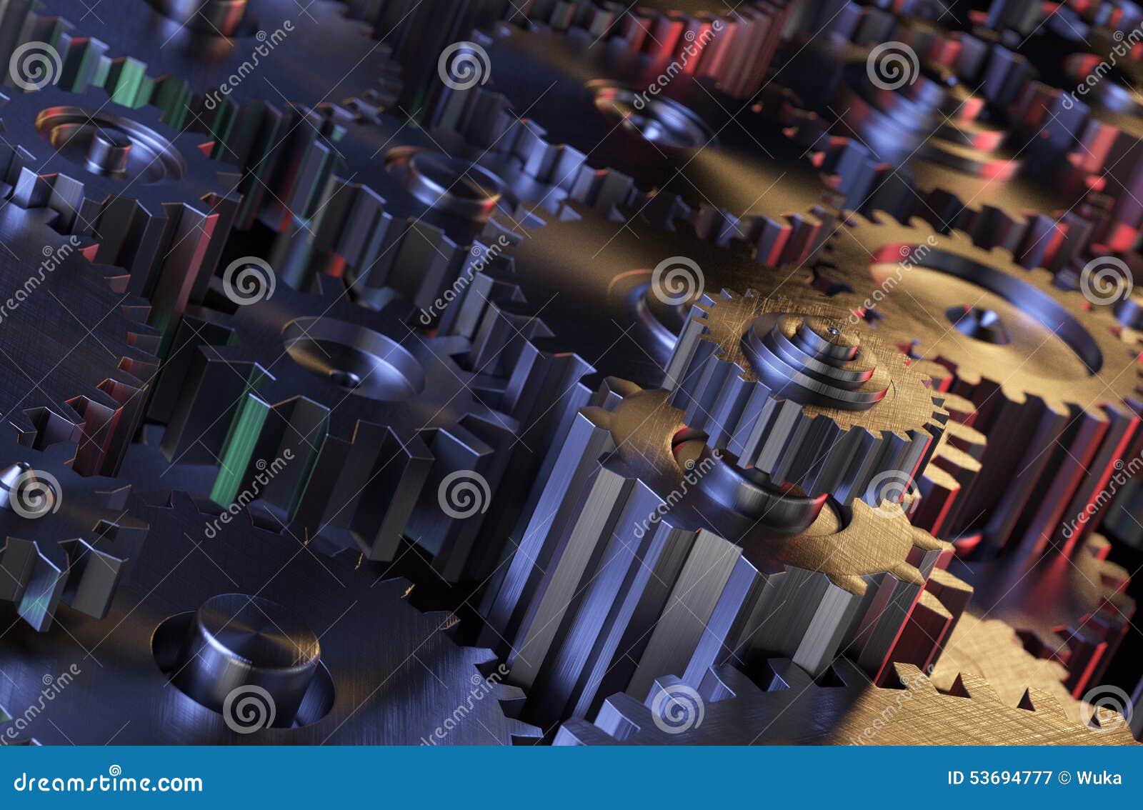 Gears Industrial Background Stock Image Image of connection, factory