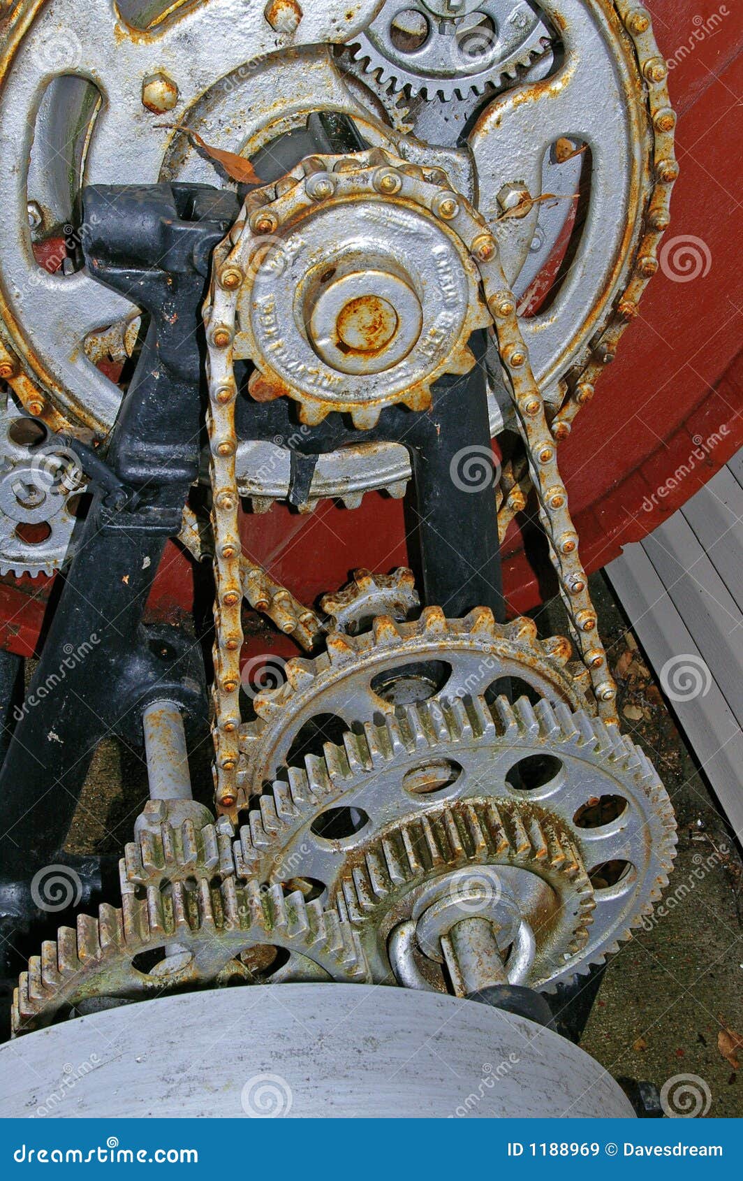 Gears in Motion stock image. Image of industrial, mechanism - 1188969