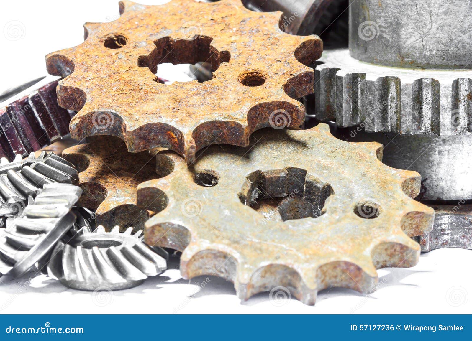 Gears old stock photo. Image of machine, metal, iron 57127236