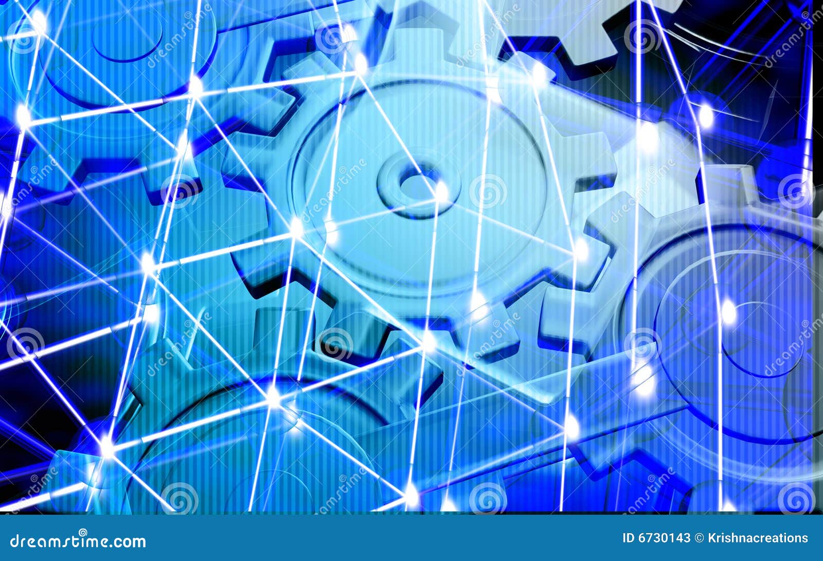 Gears rotating stock illustration. Illustration of engineering 6730143