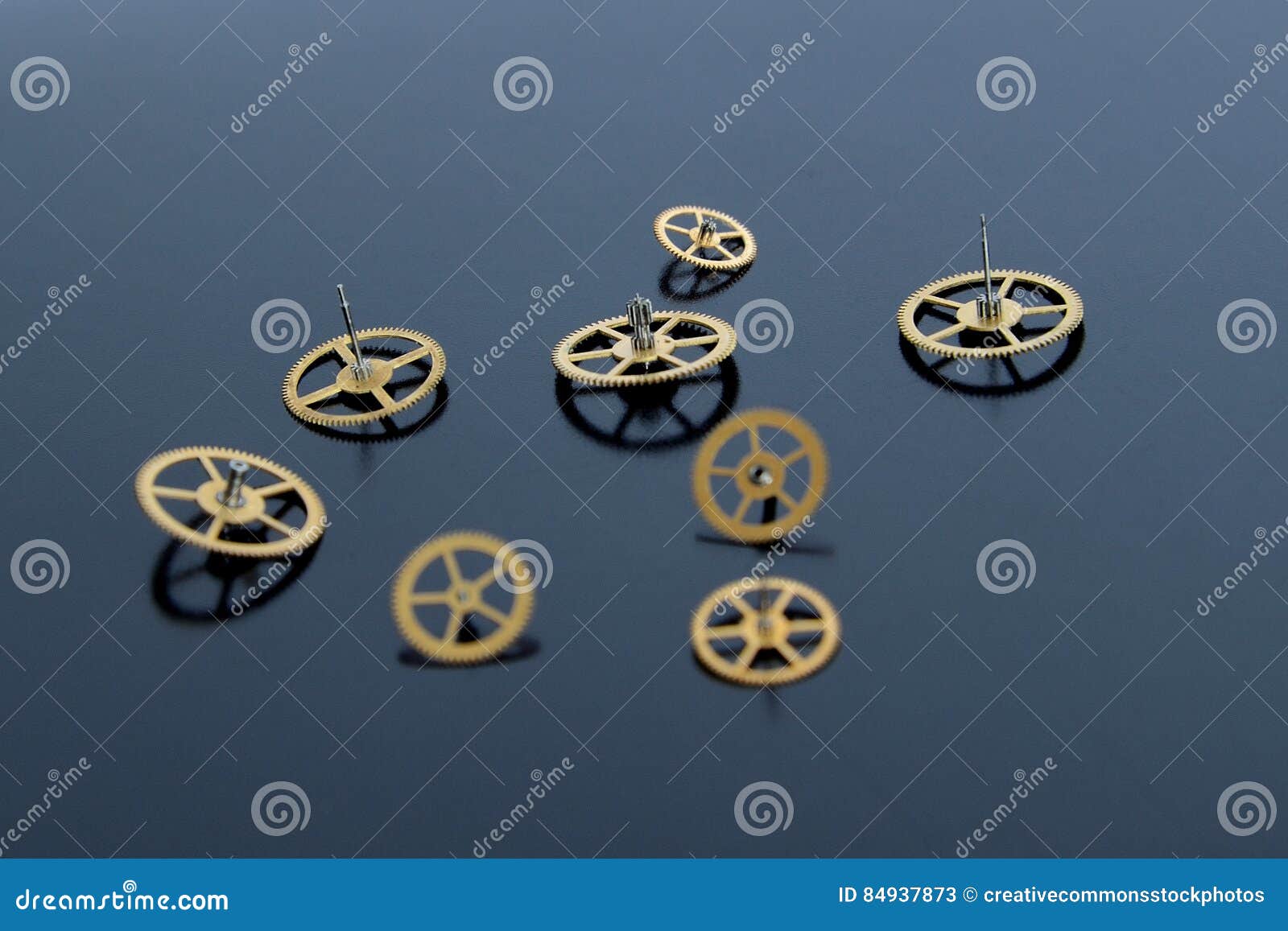 Gears On Table Picture. Image 84937873