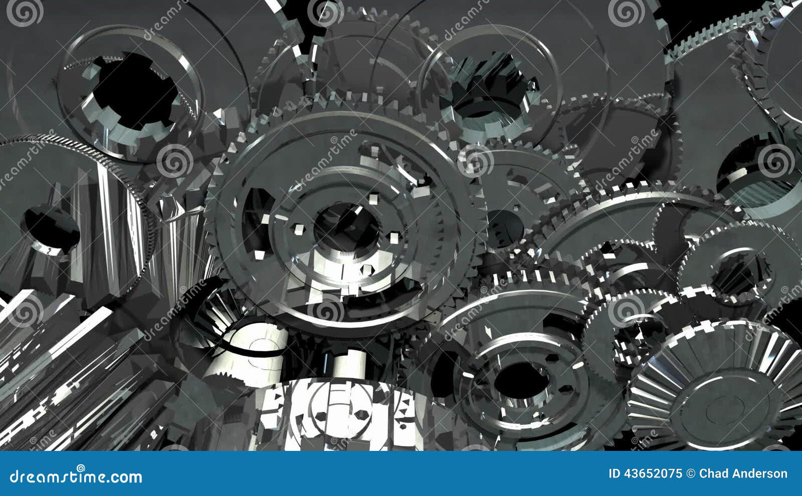 Gears Turning (3D Animation) Stock Video Video of loopready, motion