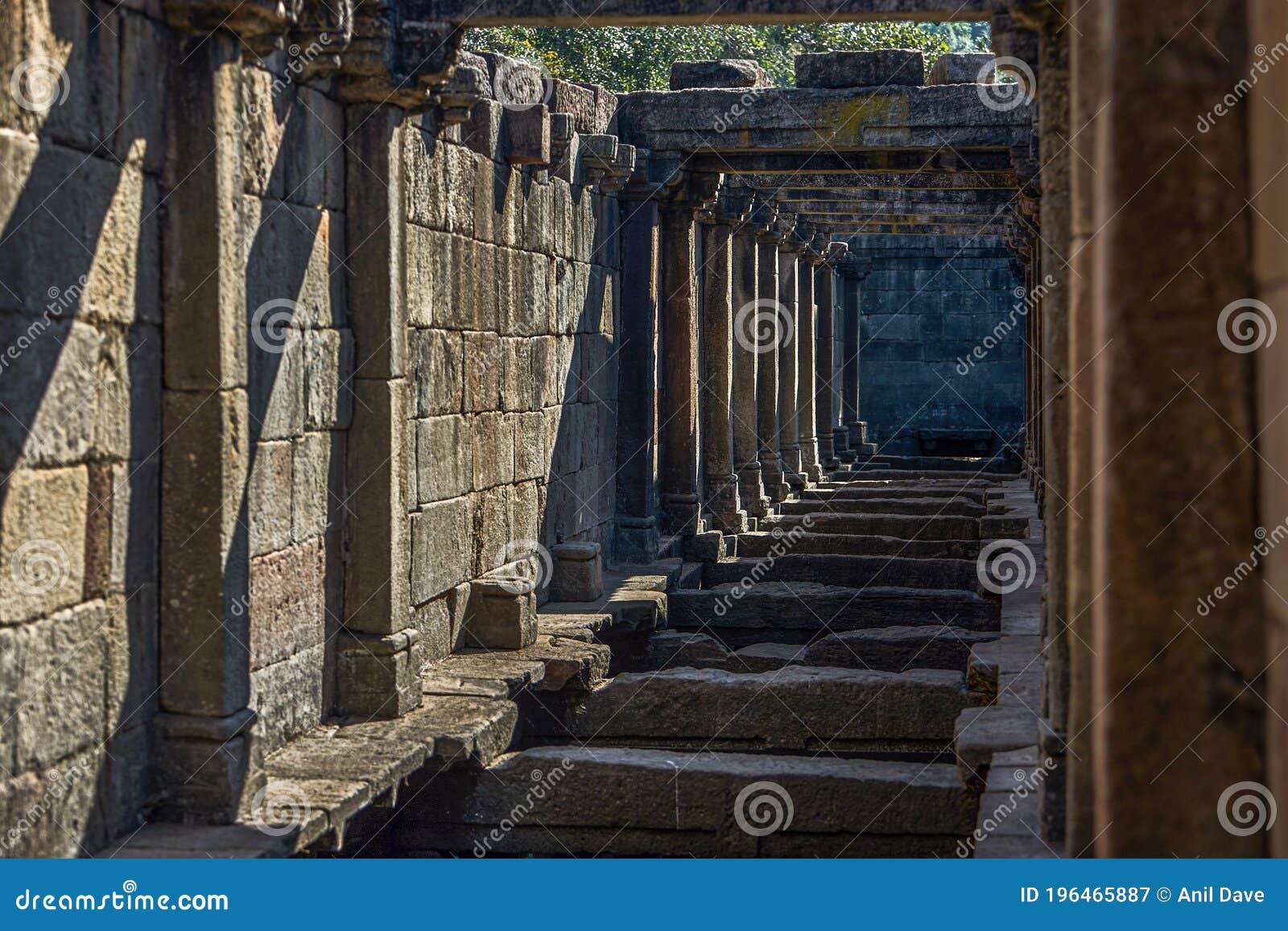 geban shah vav step well is 170ft long built by a fakir called geban shah champaner