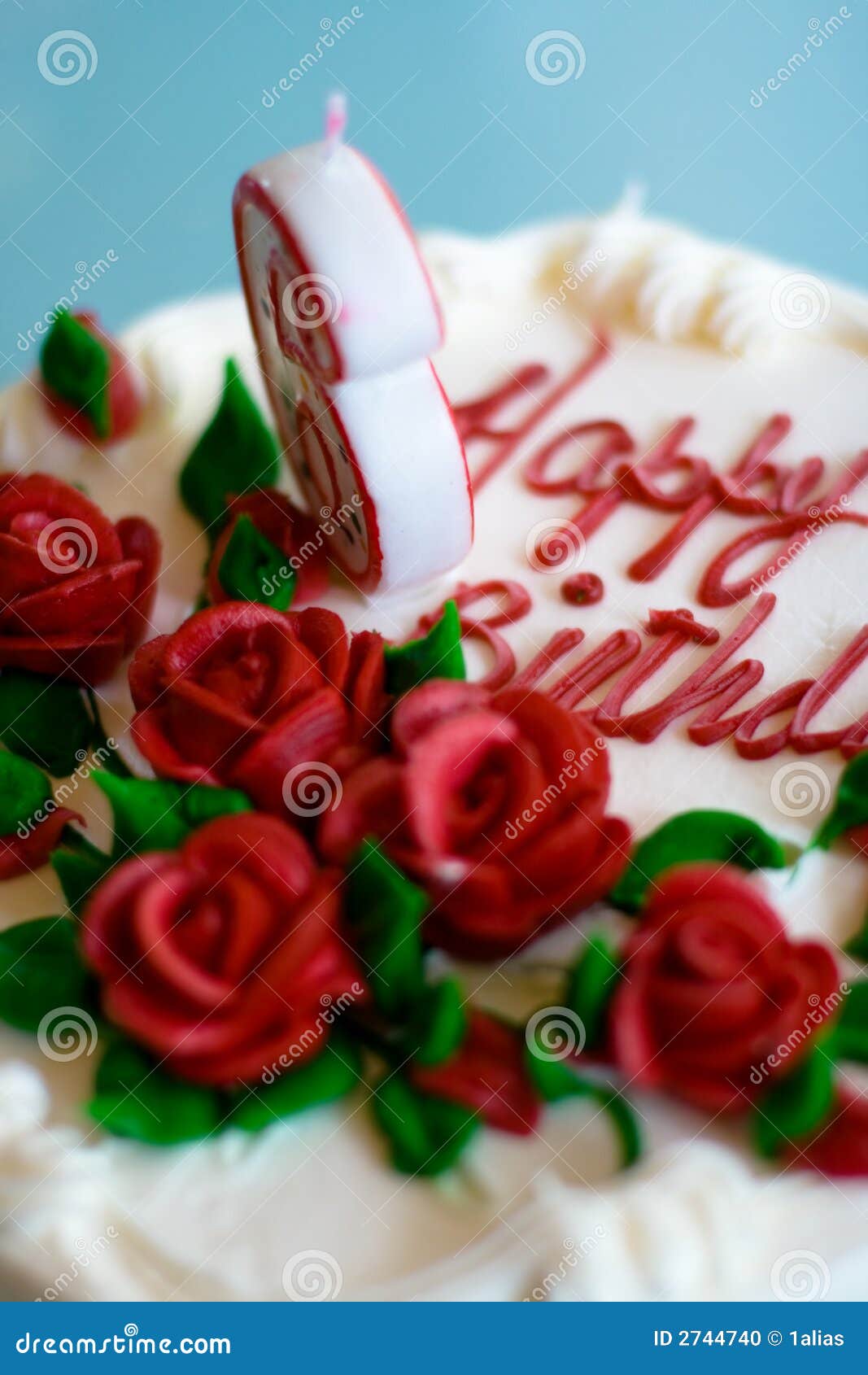 GeburtstagKuchen stockfoto. Bild von geburtstag, dekorationen 2744740