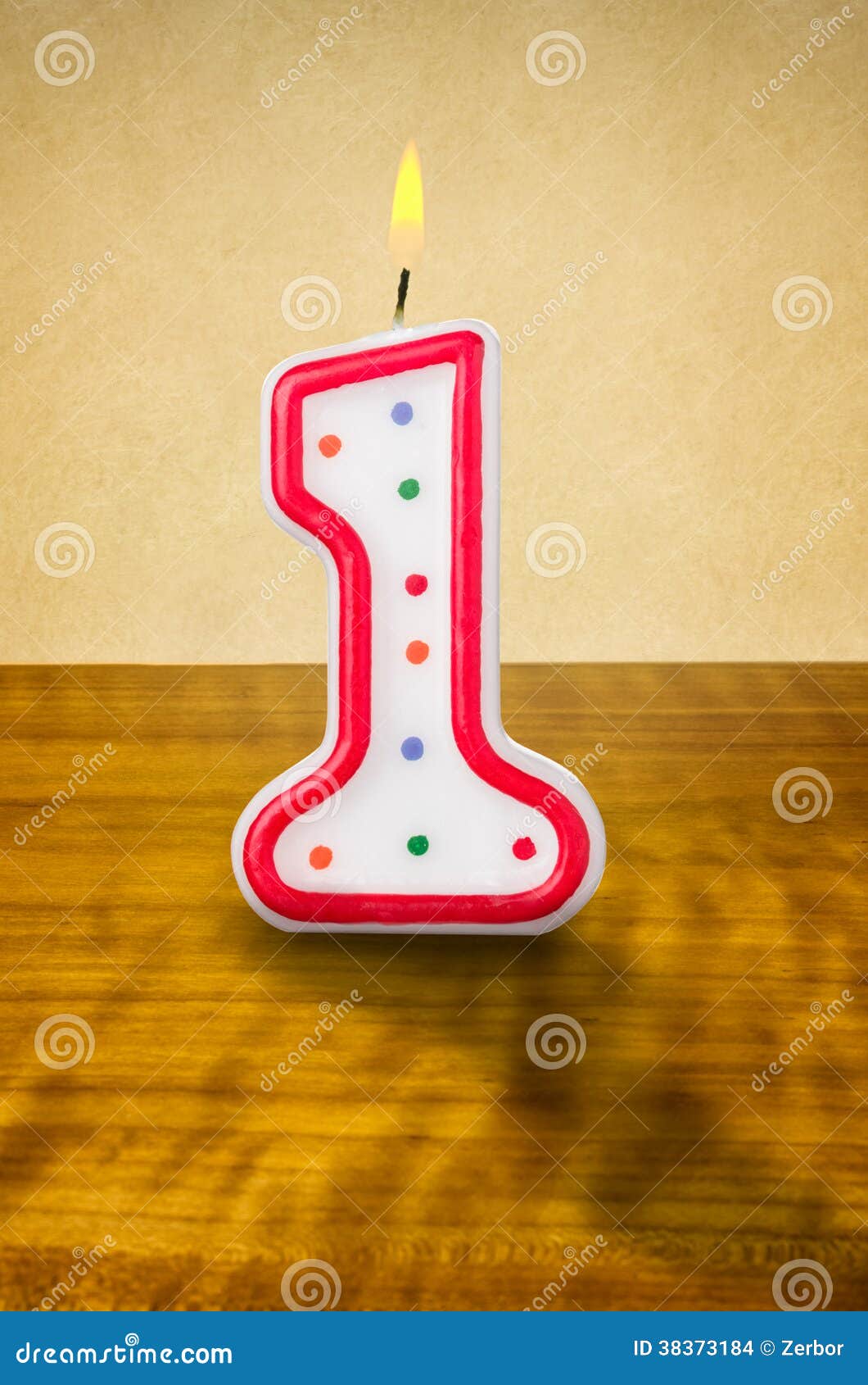 1 geburtstagskerze