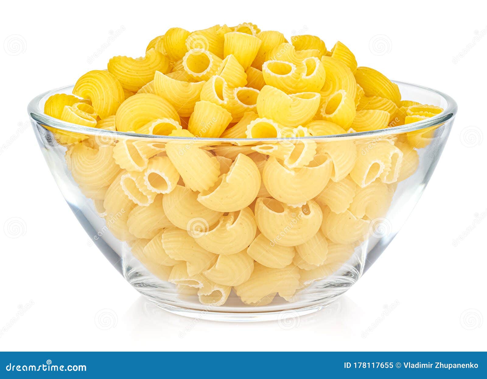 Blij Kan worden genegeerd Niet verwacht Gedroogd Italiaans Pasta - Spijkerbuis , Gegoten in Een Doorzichtig Glazen  Ronde Kom , Geïsoleerd Op Witte Achtergrond Stock Afbeelding - Image of  product, deeg: 178117655