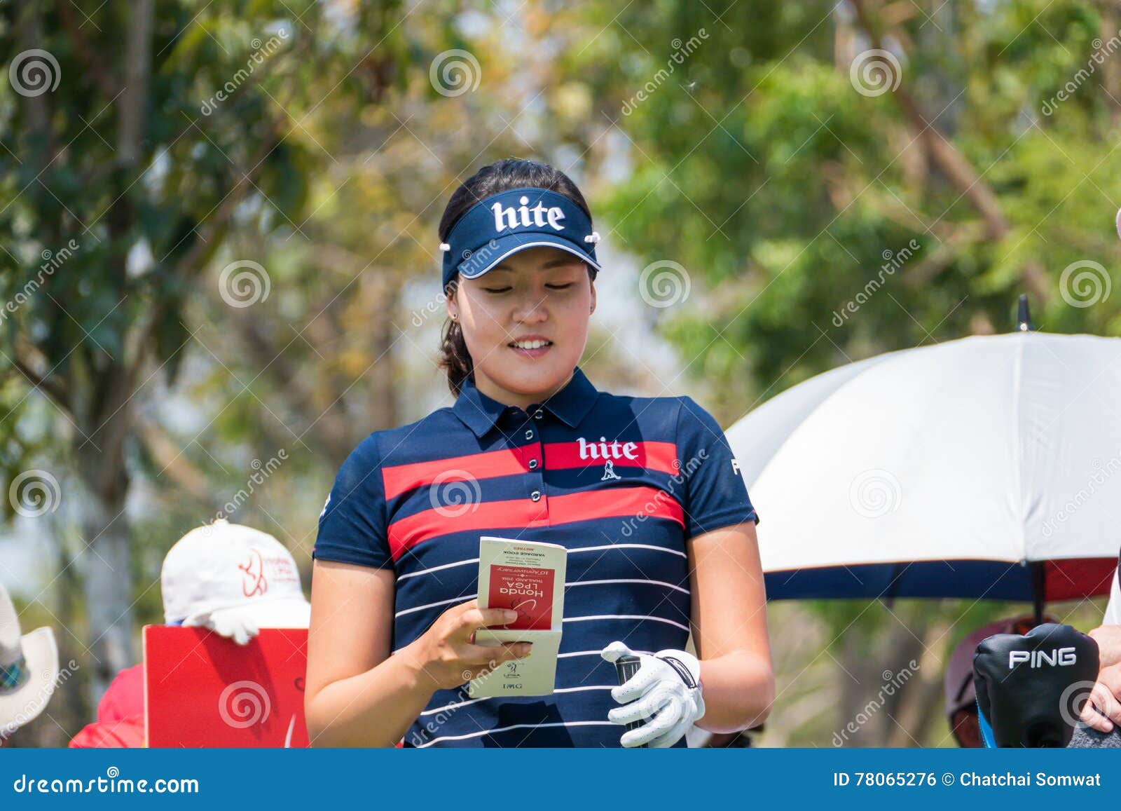 In Gee Chun Von Südkorea in Honda LPGA Thailand 2016 Redaktionelles ...
