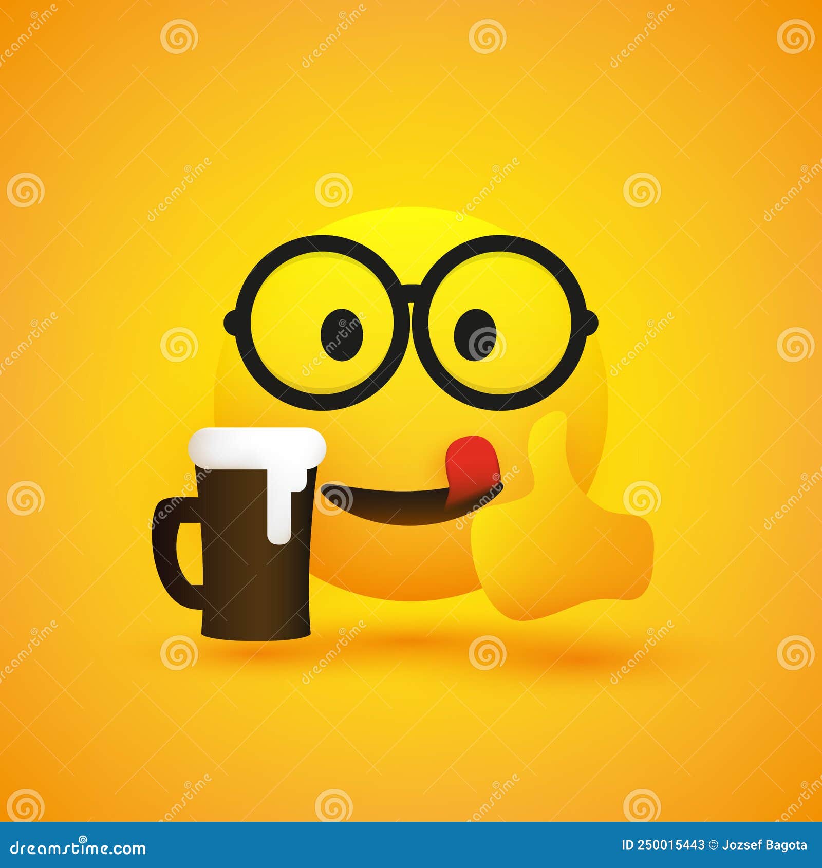 Emoji Sorridente Emoticon Masculino Feliz Simples Com Óculos