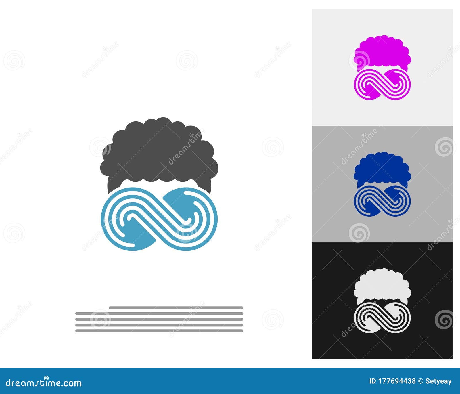 Download Geek Infinity Logo Vector Template, Creative Geek Logo ...