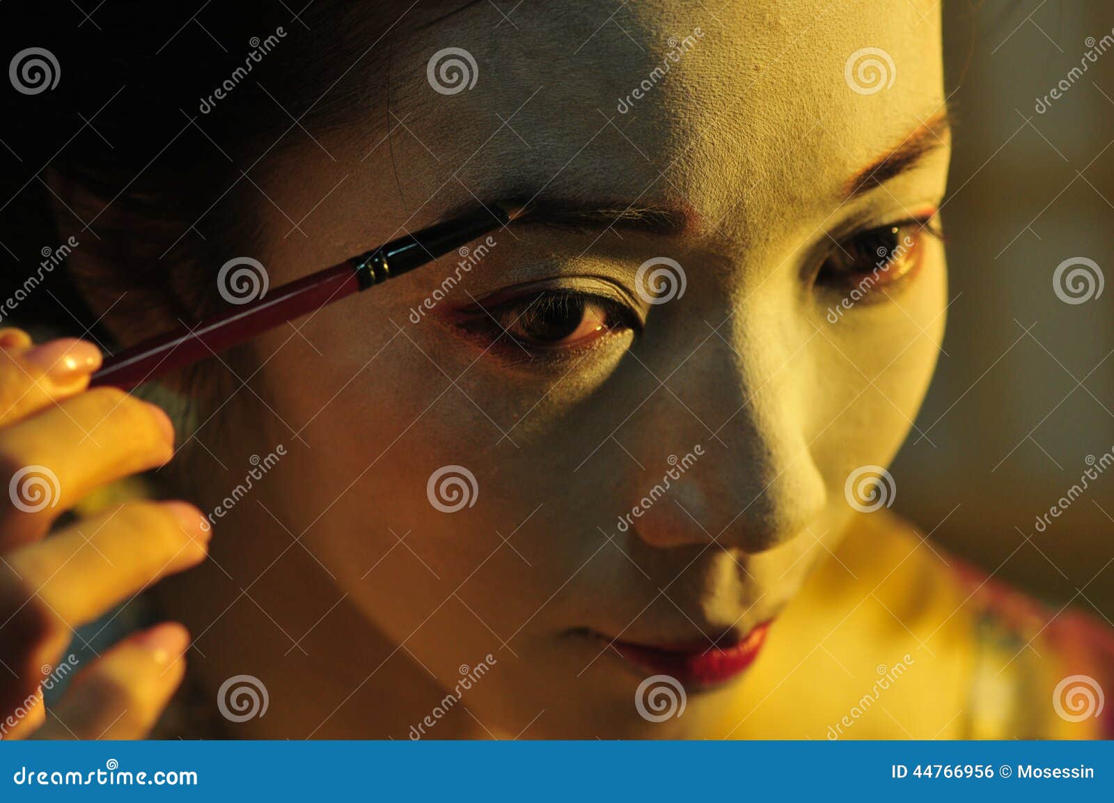 Geisha stock photo. Image of face, japanese, lady, japan 44766956