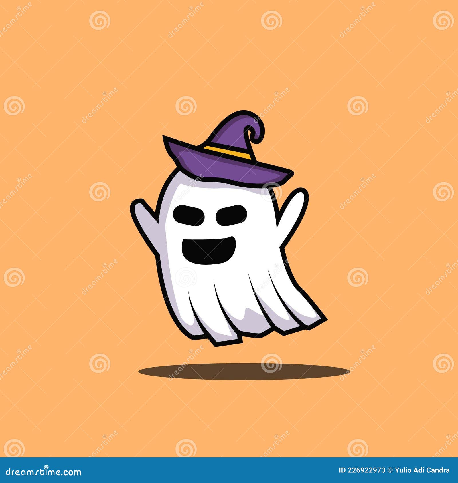 Halloween Leuchtgeist 145cm - Gruselige Dekoration Mit Hexenhut