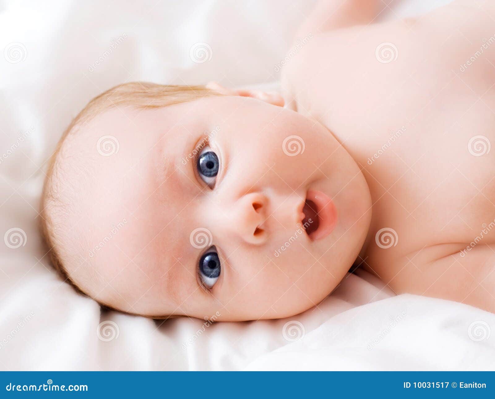 Gekke baby stock afbeelding. Image bespreking, - 10031517