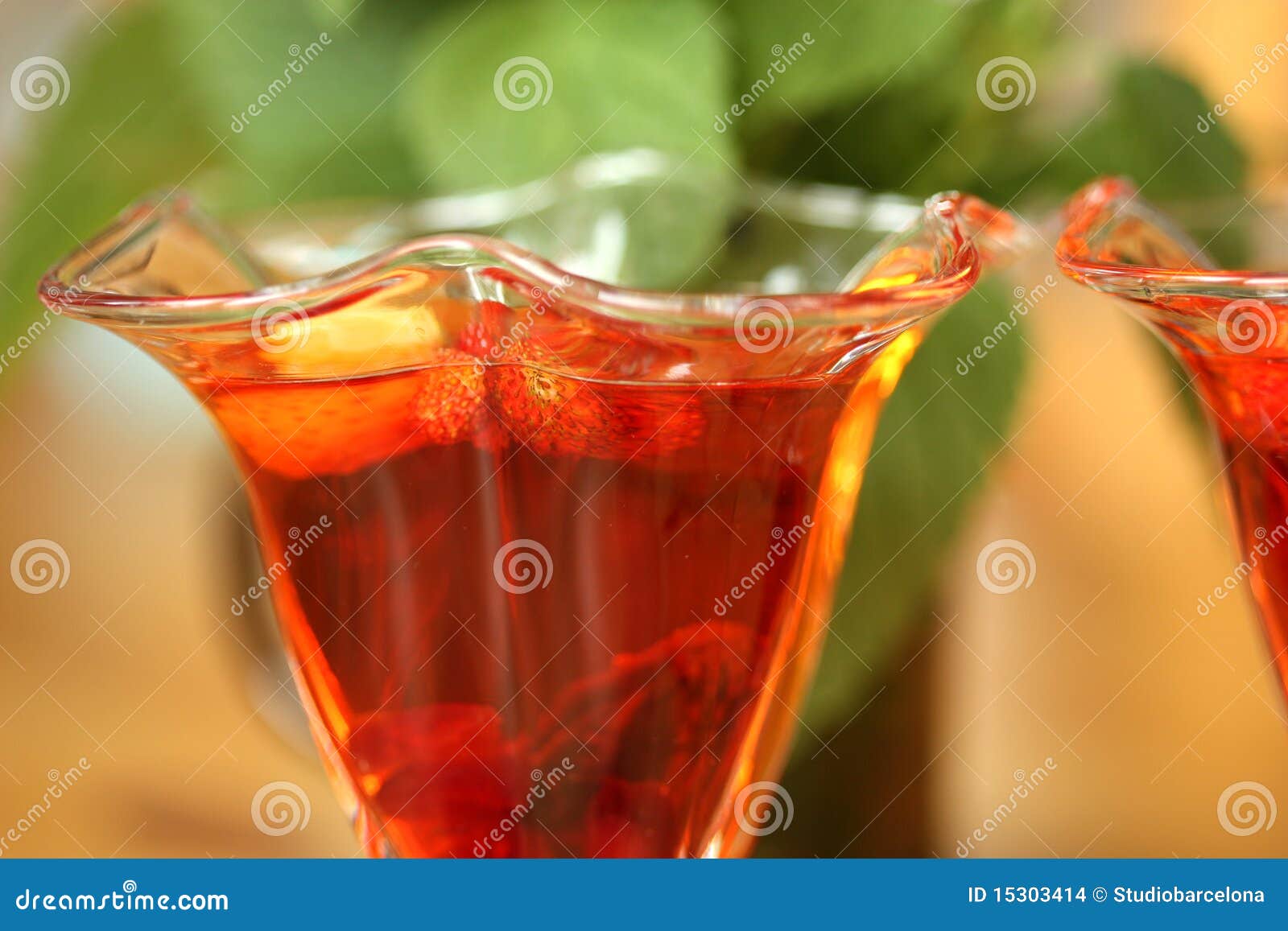 Gelatin in cup stock photo. Image of juicy, diet, glass 15303414