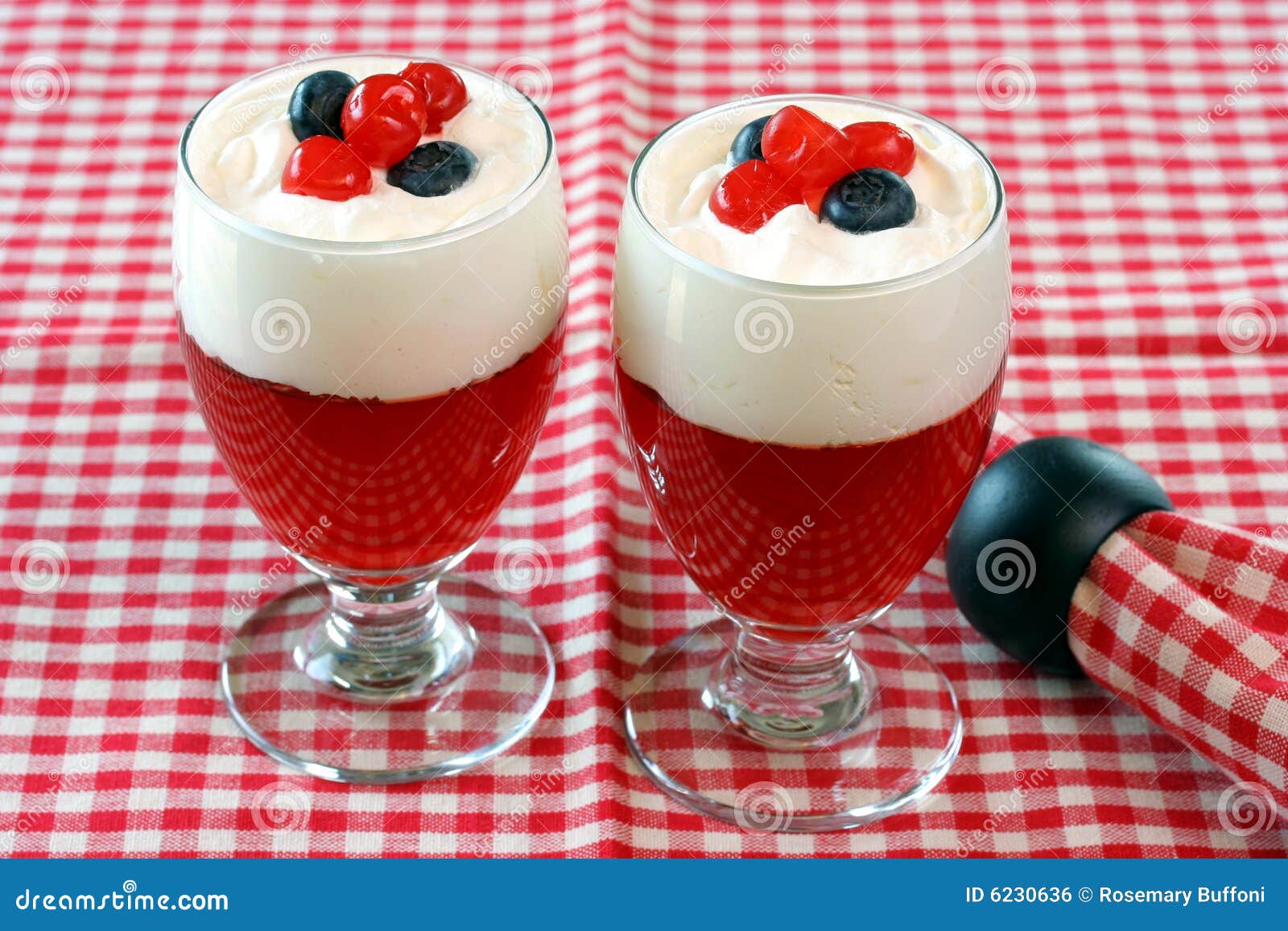 Gelatin and Fruit Topping stock photo. Image of dessert 6230636