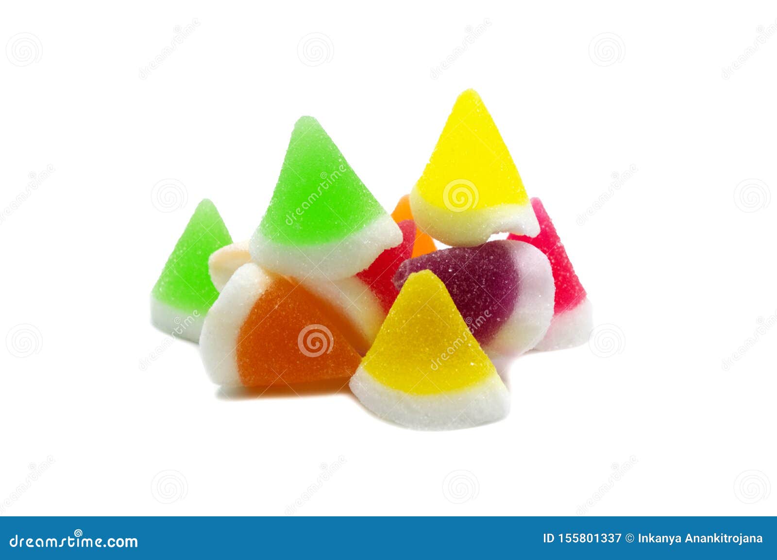 Gelatin jellies candy. stock image. Image of holiday 155801337